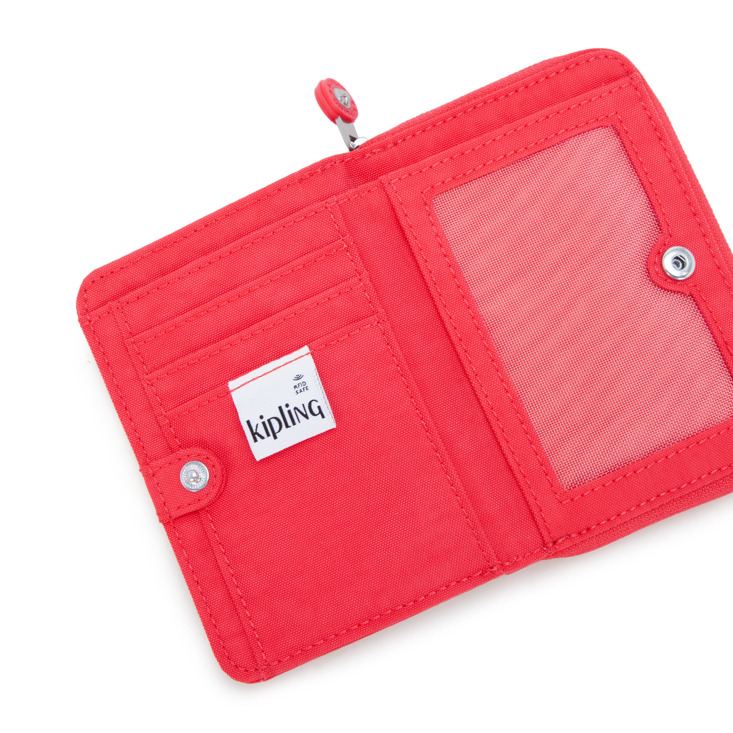 محفظة كيبلينج موني لوف إسكيب الحمراء متوسطة الحجم I3738-5DX