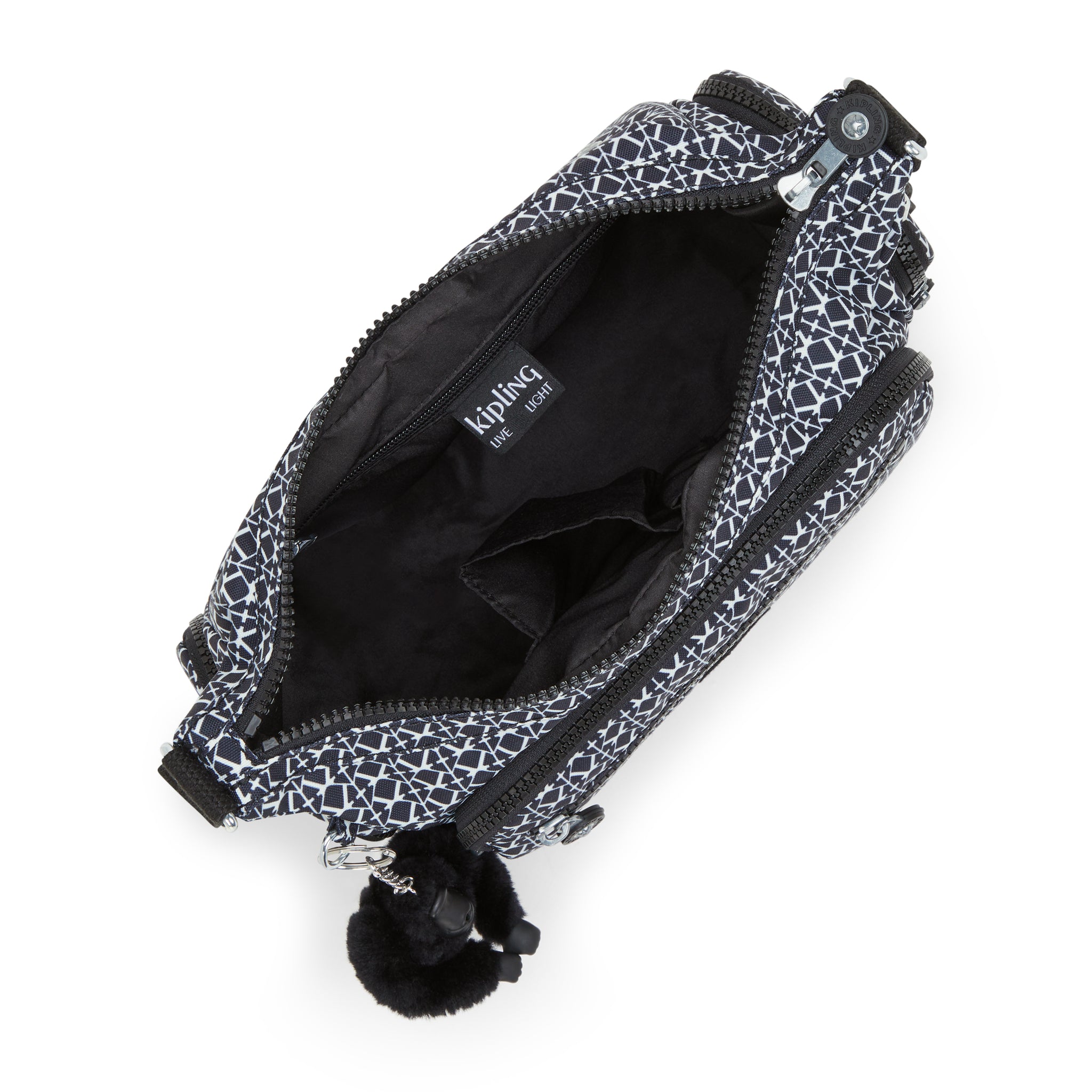 حقيبة كروس بودي متوسطة الحجم بطبعة مميزة من كيبلينج غابي إس I3759-DD2