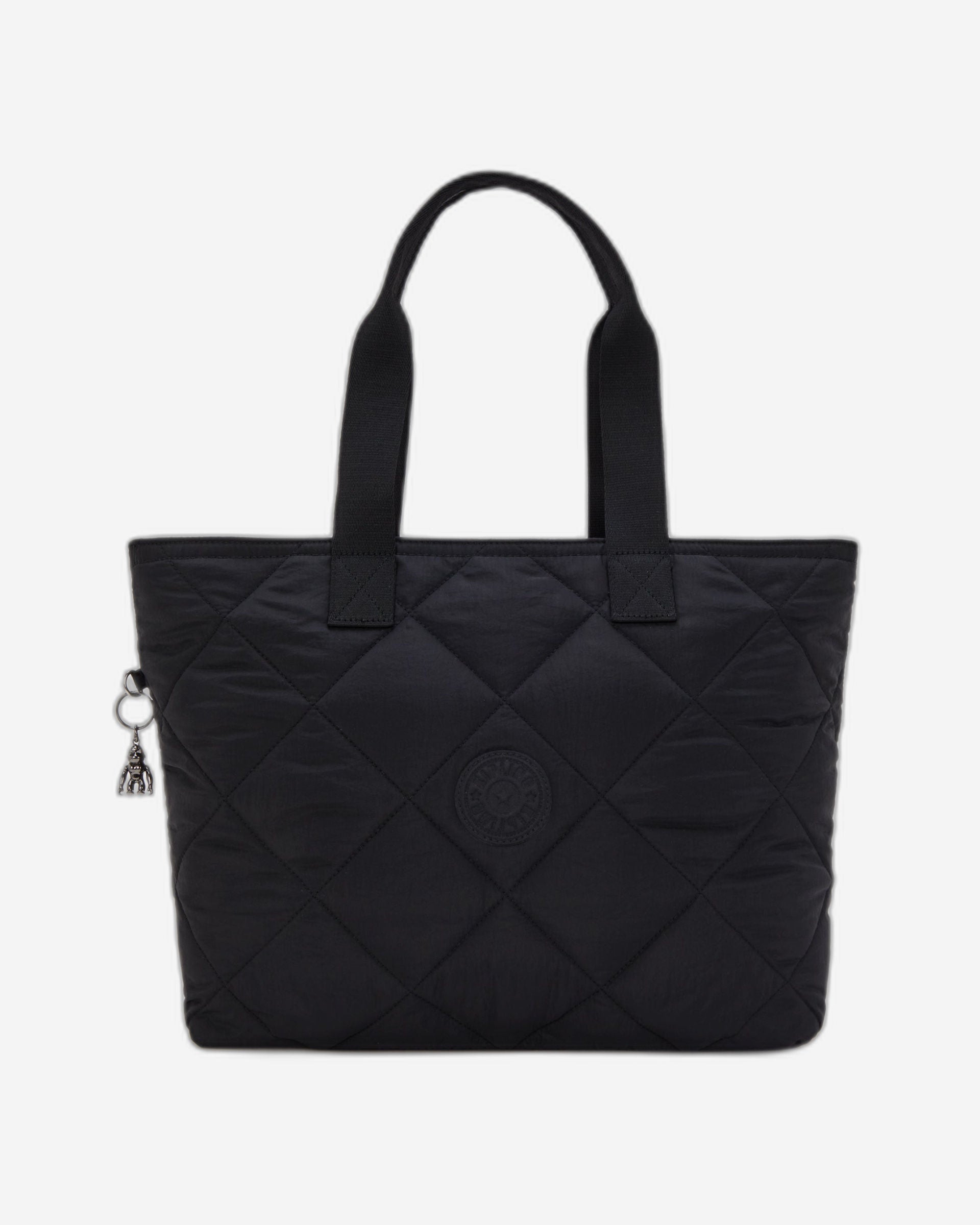 حقيبة Kipling Colissa Up Cosmic Black Quilt كبيرة الحجم I3866-95R