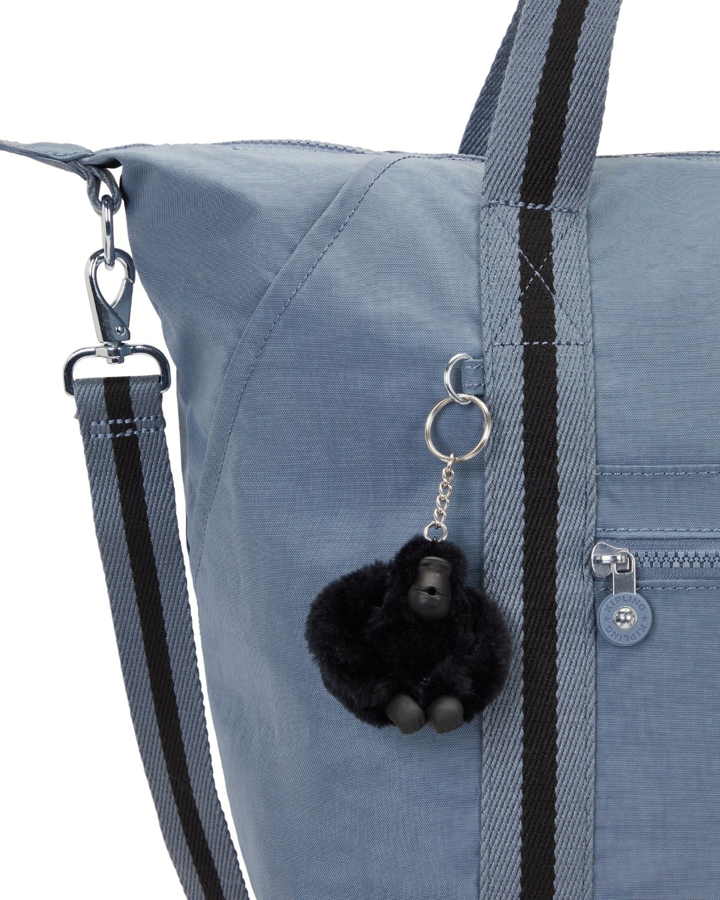 حقيبة ويك إند كبيرة Kipling Art M Weekender باللون الأزرق الفاتح Blue Stone I3869-6FB