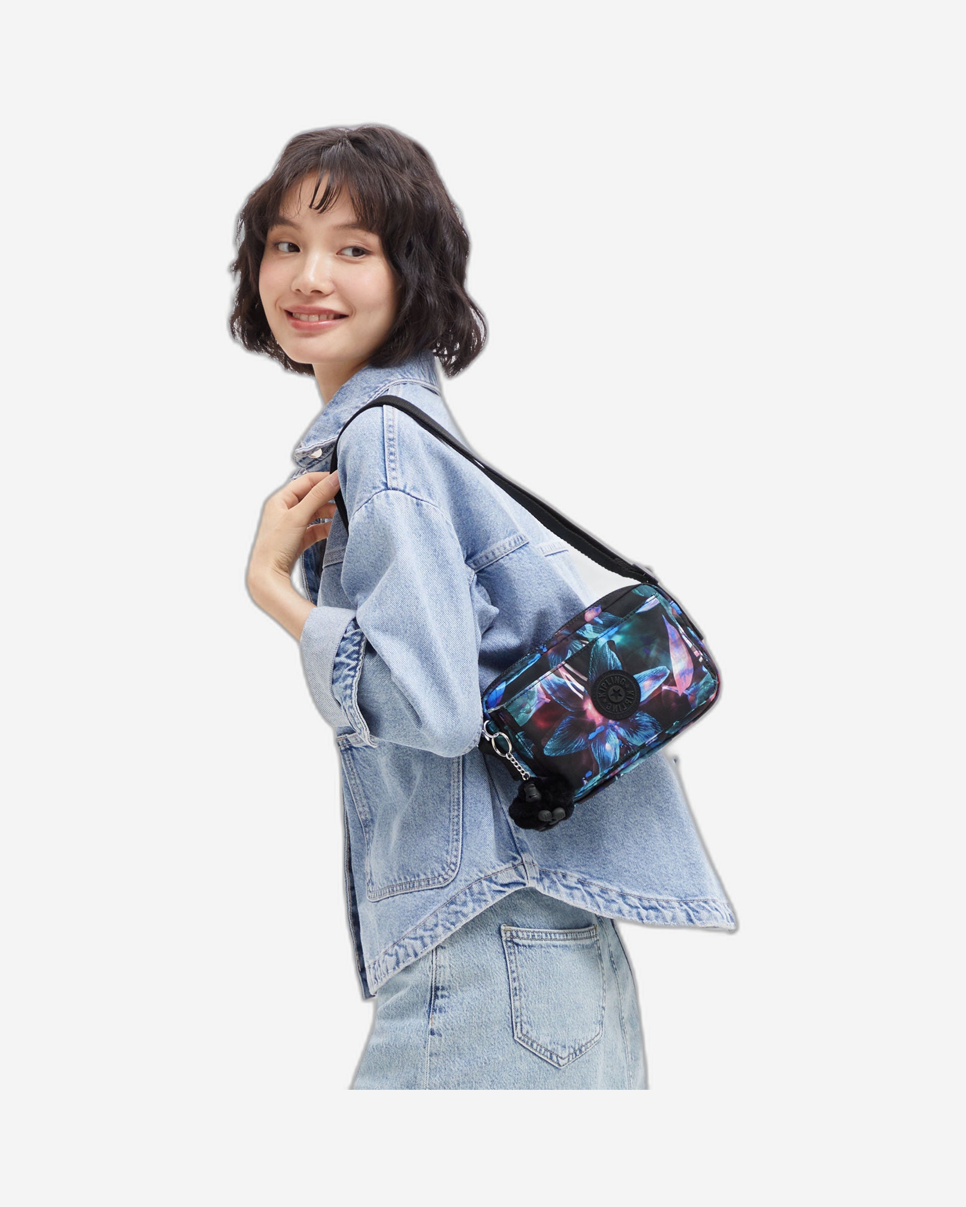 حقيبة كيبلينج أبانو سبكترال أوركيد صغيرة كروس بودي I3942-7DP