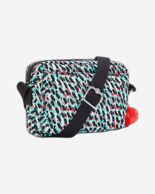 حقيبة كتف صغيرة بطبعة تجريدية من كيبلينج أبانو C2I3942-GN6