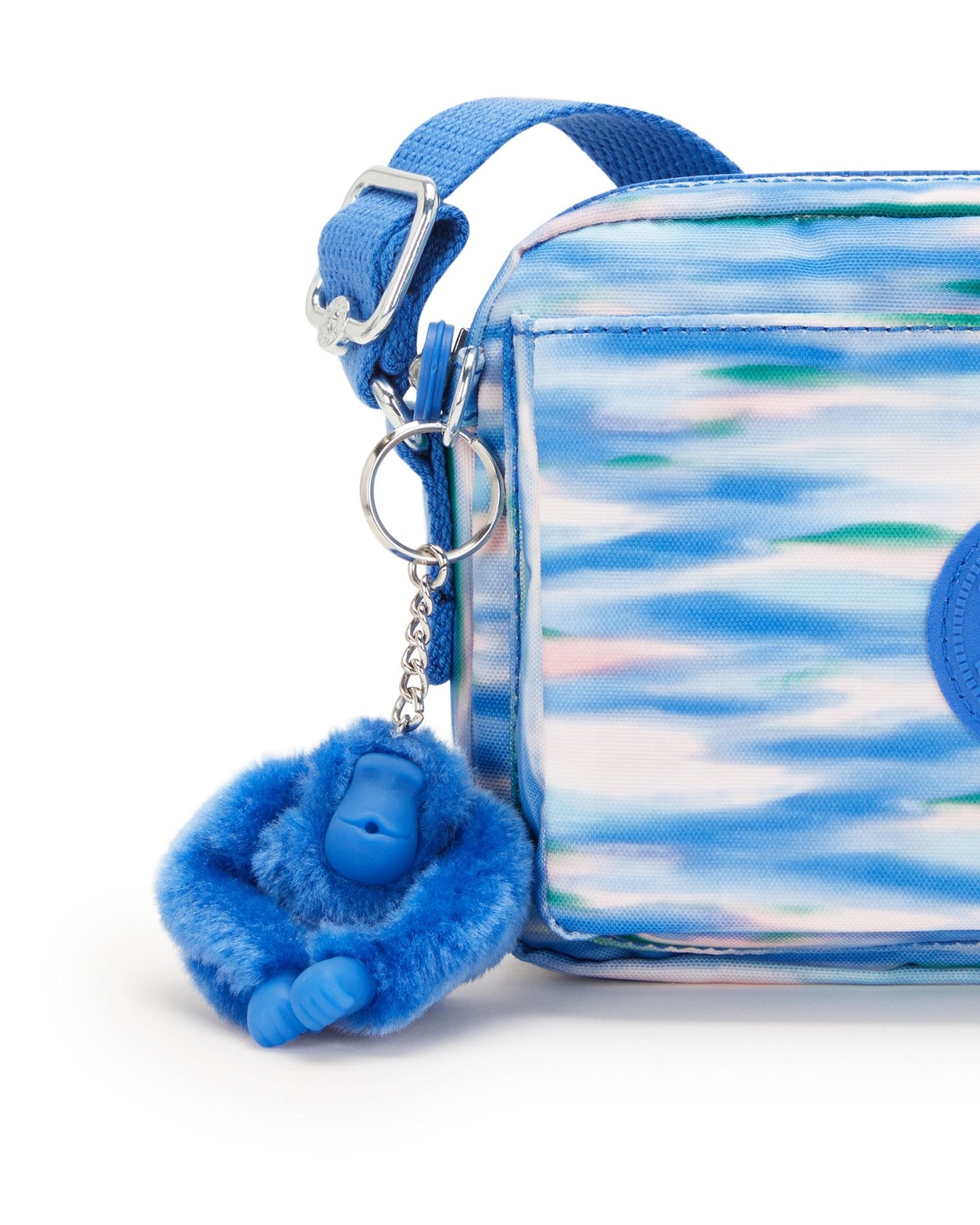 حقيبة كتف صغيرة من كيبلينج أبانو زرقاء مخففة C2I3942-TX9