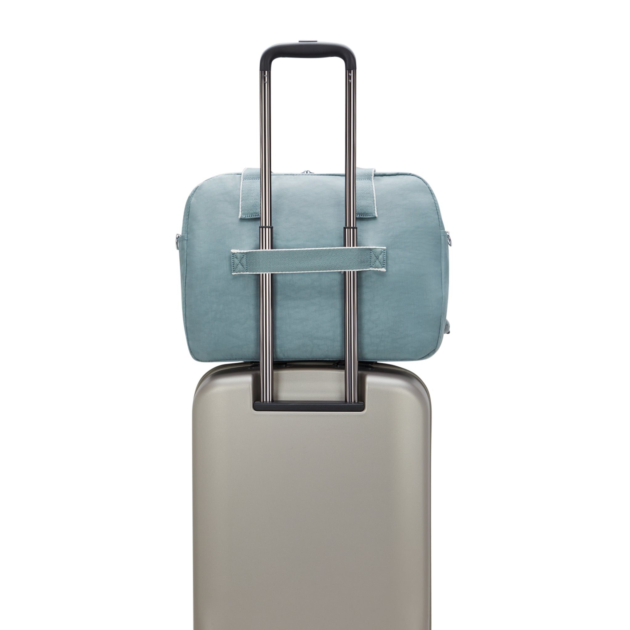 حقيبة كيبلينج ديفيا XL رمادية مريحة متوسطة الحجم لعطلة نهاية الأسبوع I3958-3NL