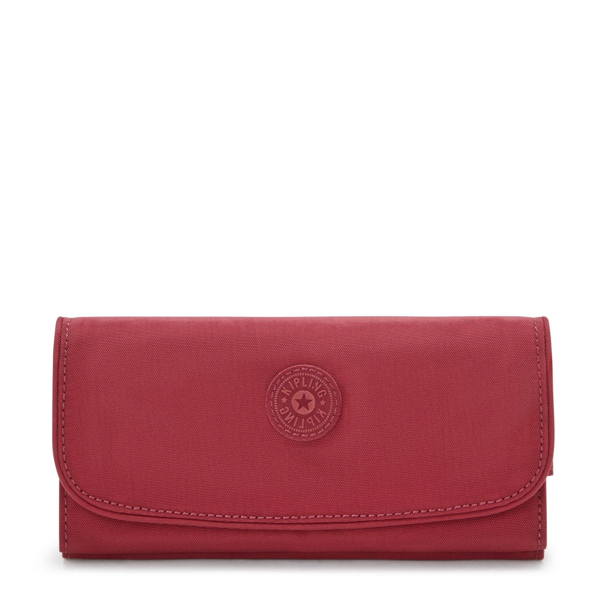 Kipling Money Land Funky Red Large Wallet I4191-4SS