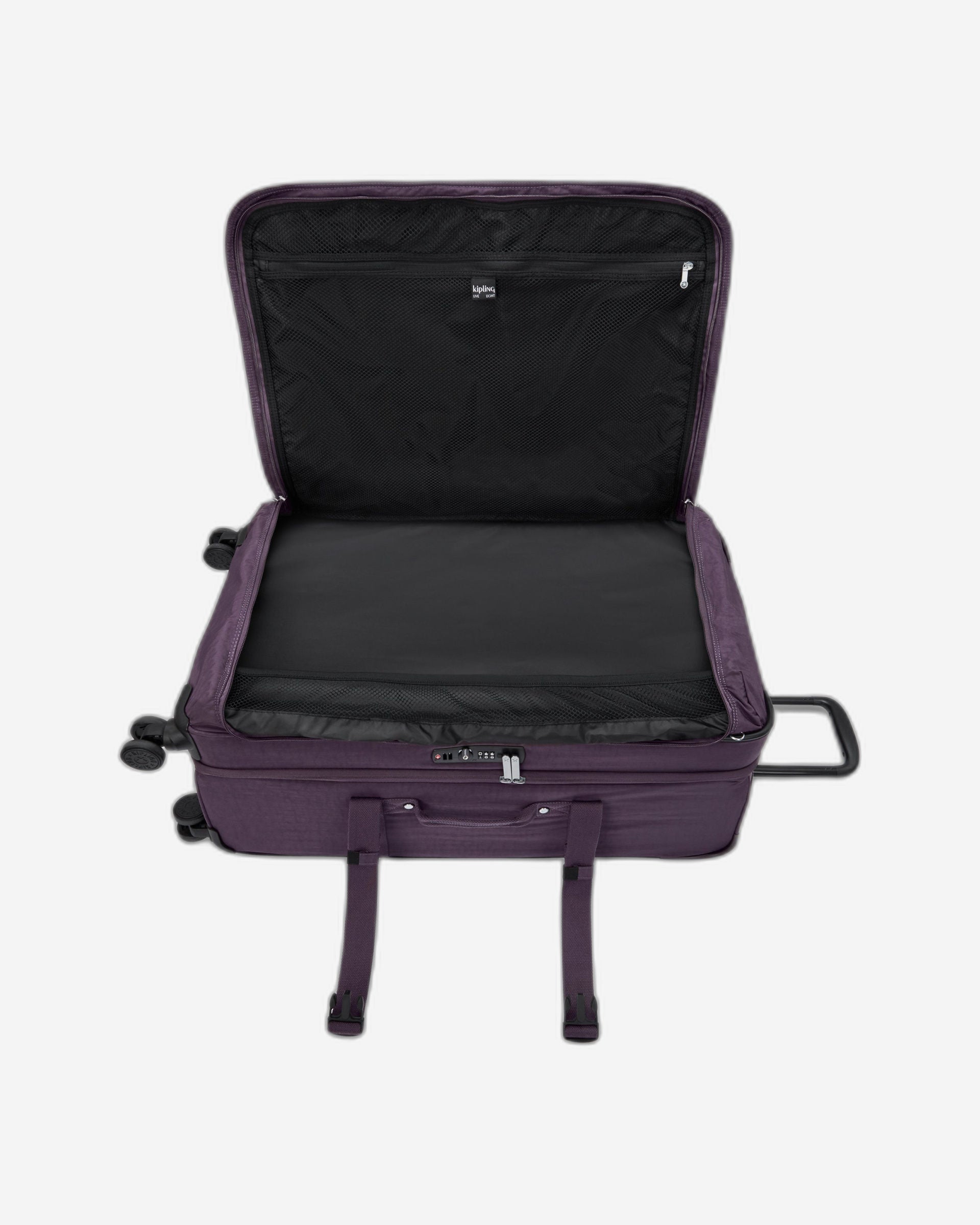 حقيبة سفر Kipling Spontaneous L Ultimate Plum كبيرة بعجلات I4193-67U