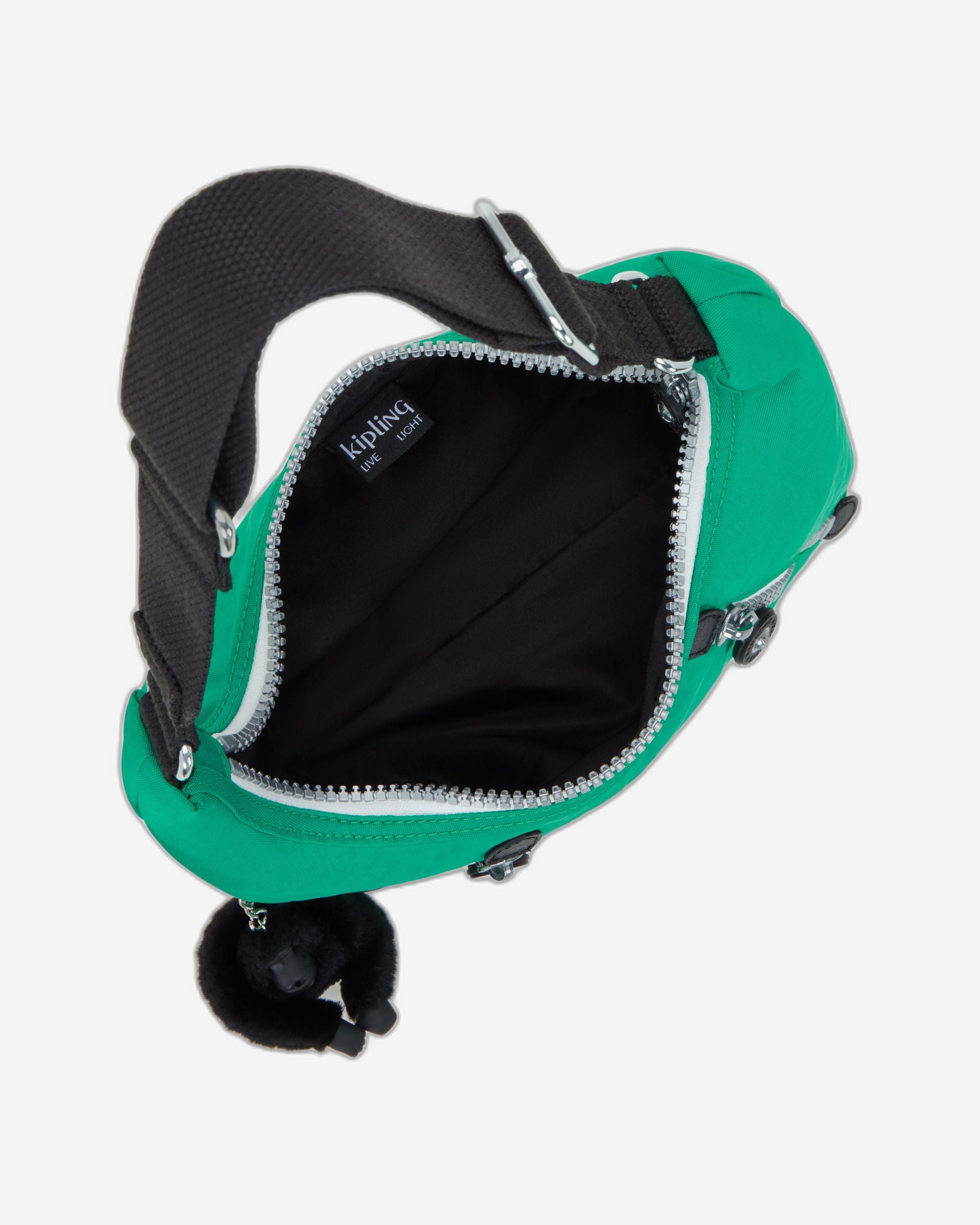 حقيبة كتف صغيرة نيكي رابيد خضراء من كيبلينج C2I4216-AG4
