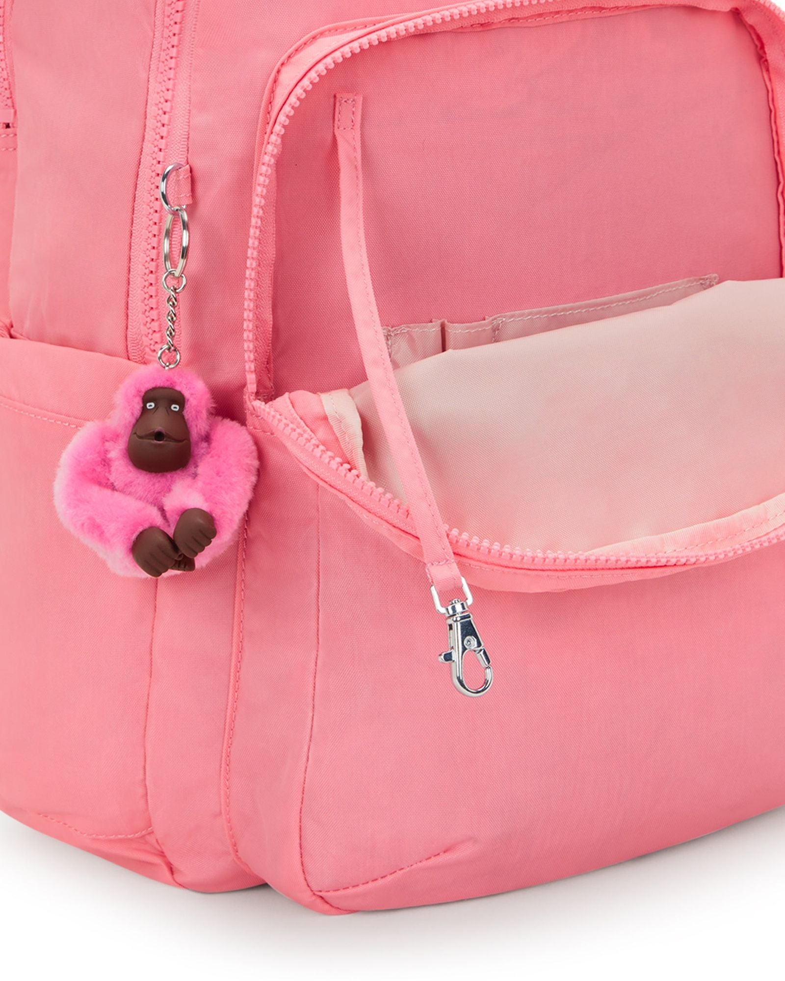 حقيبة ظهر Kipling Seoul Lap Coral Sea Large مع حجرة للكمبيوتر المحمول I4275-24O