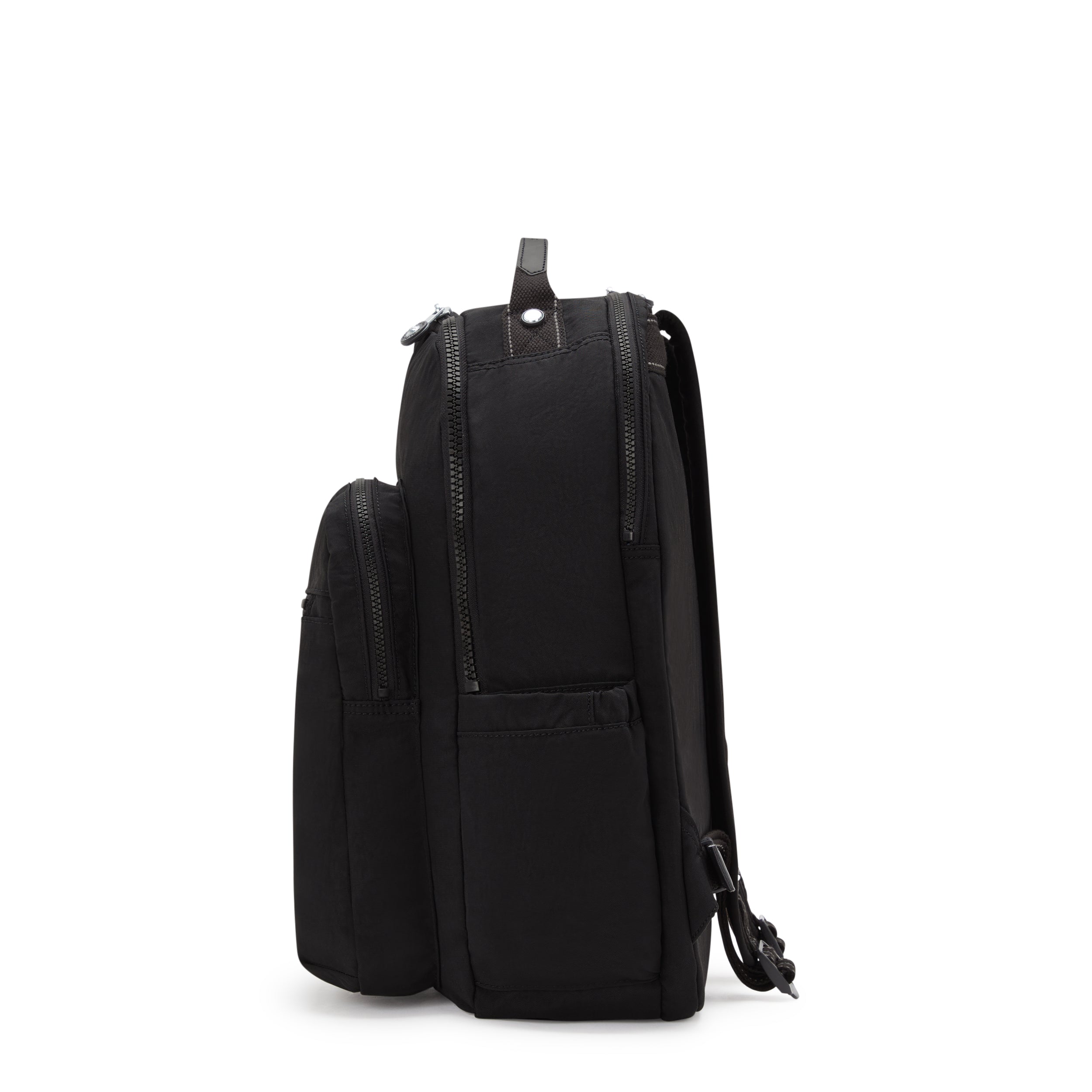 حقيبة ظهر Kipling Seoul Lap True Black كبيرة مع حجرة للكمبيوتر المحمول I4275-J99