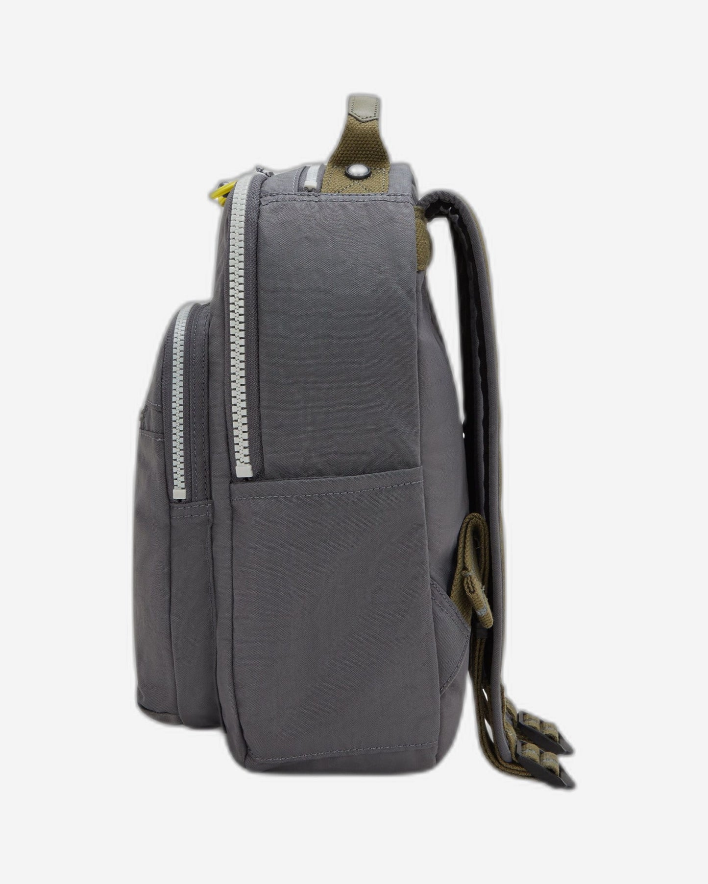 حقيبة ظهر Kipling Seoul S Back To Grey صغيرة مع حجرة للكمبيوتر اللوحي I4345-1DX
