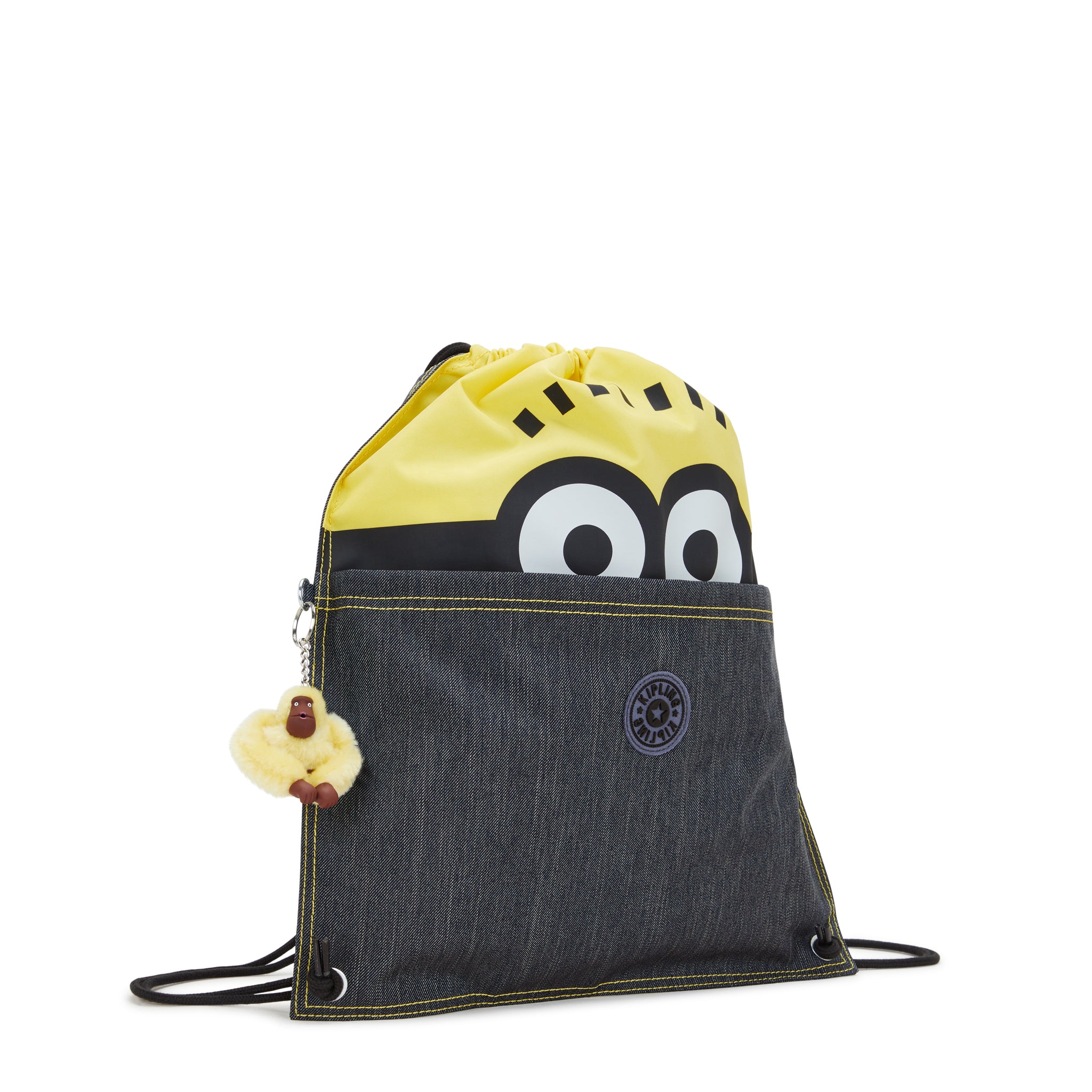 حقيبة ظهر Kipling Supertaboo Minion Jeans Bl متوسطة الحجم C2I4392-MI8