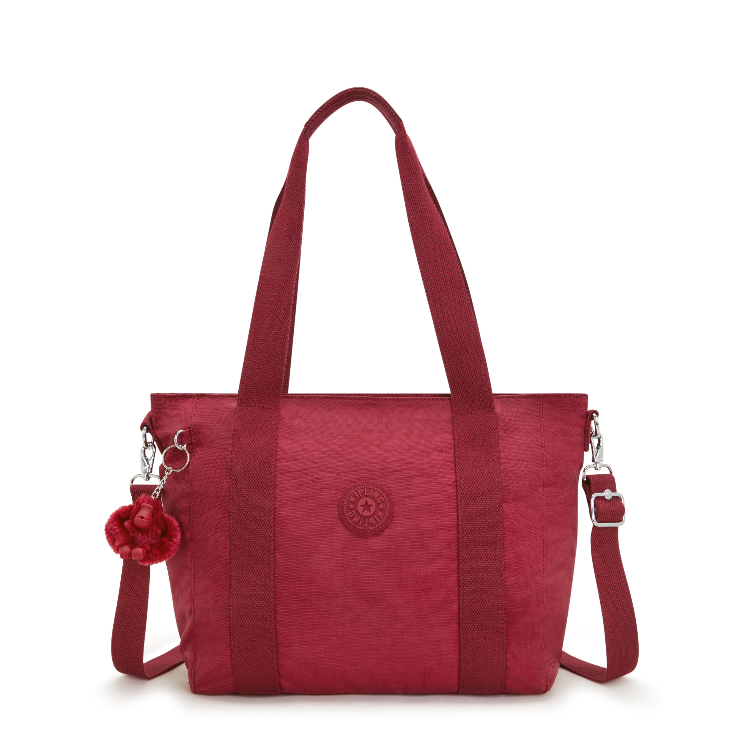 Kipling Asseni S Funky Red Small Tote I4400-4SS