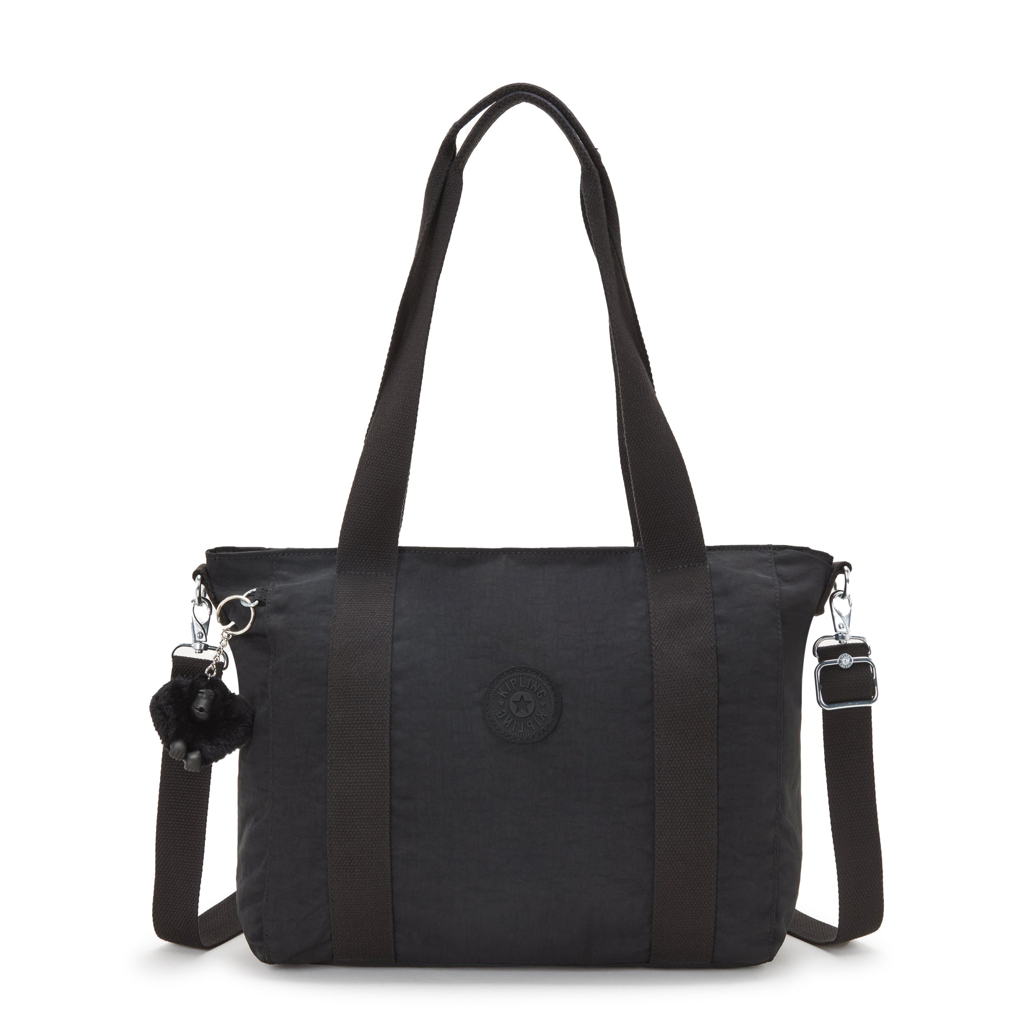 Kipling Asseni S Black Noir Small Tote Bag C2I4400-P39