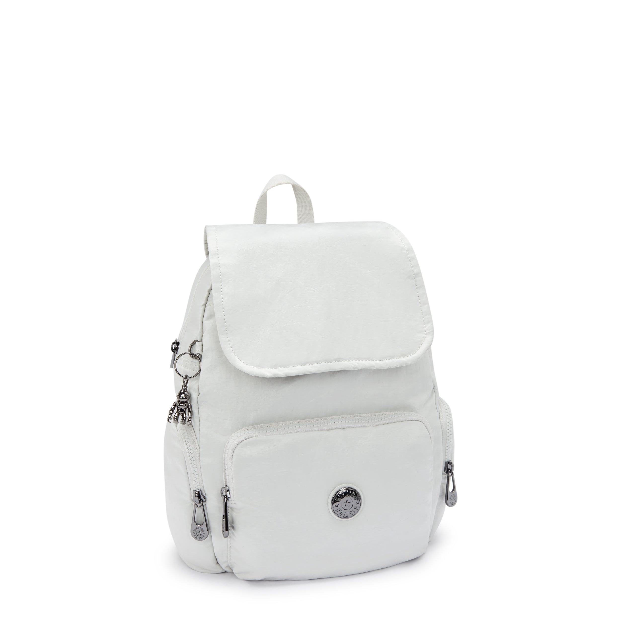 حقيبة ظهر كيبلينج سيتي زيب إس سيلفر نايت صغيرة I4430-8EL