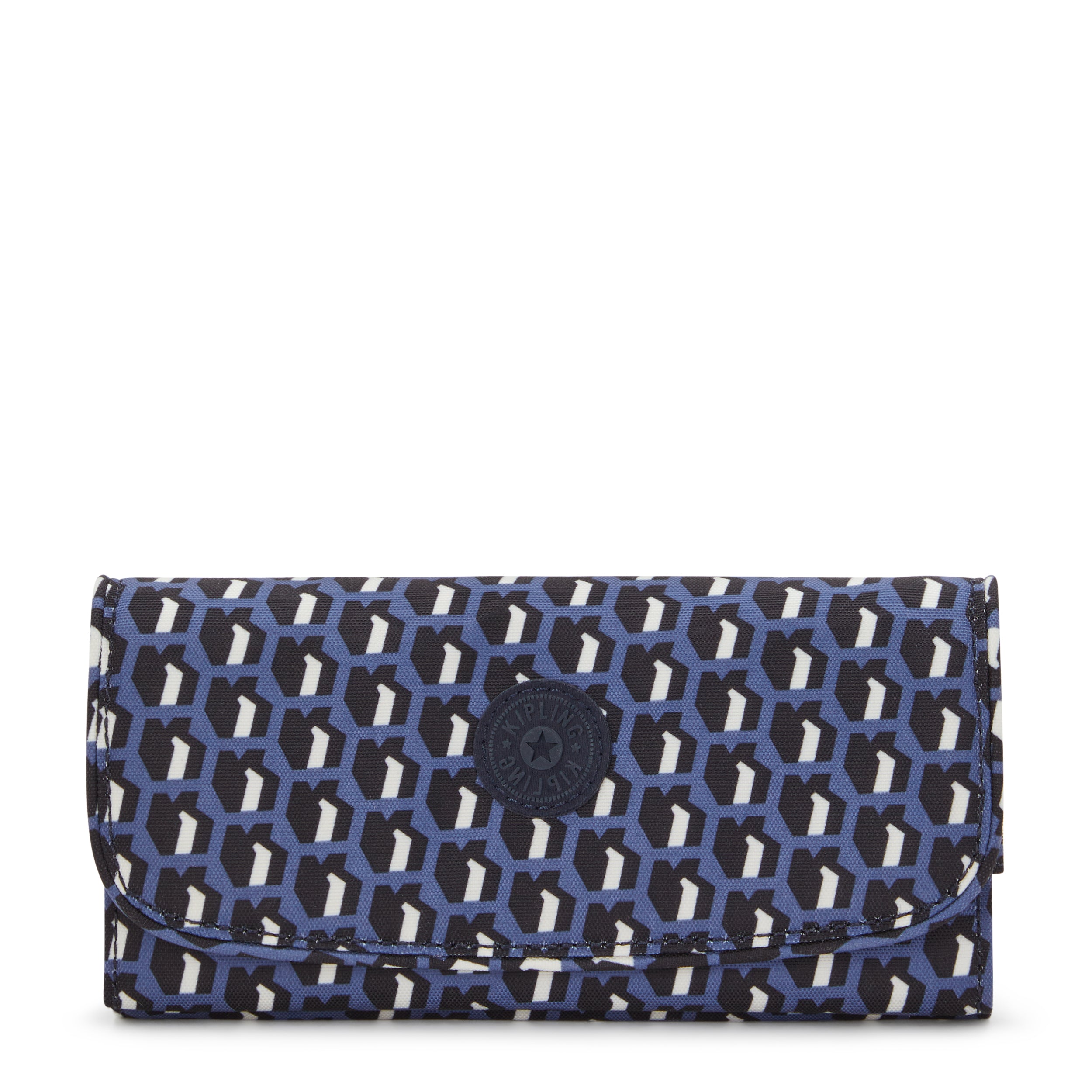 Kipling Money Land 3D K Blue Large Wallet I4437-4JS