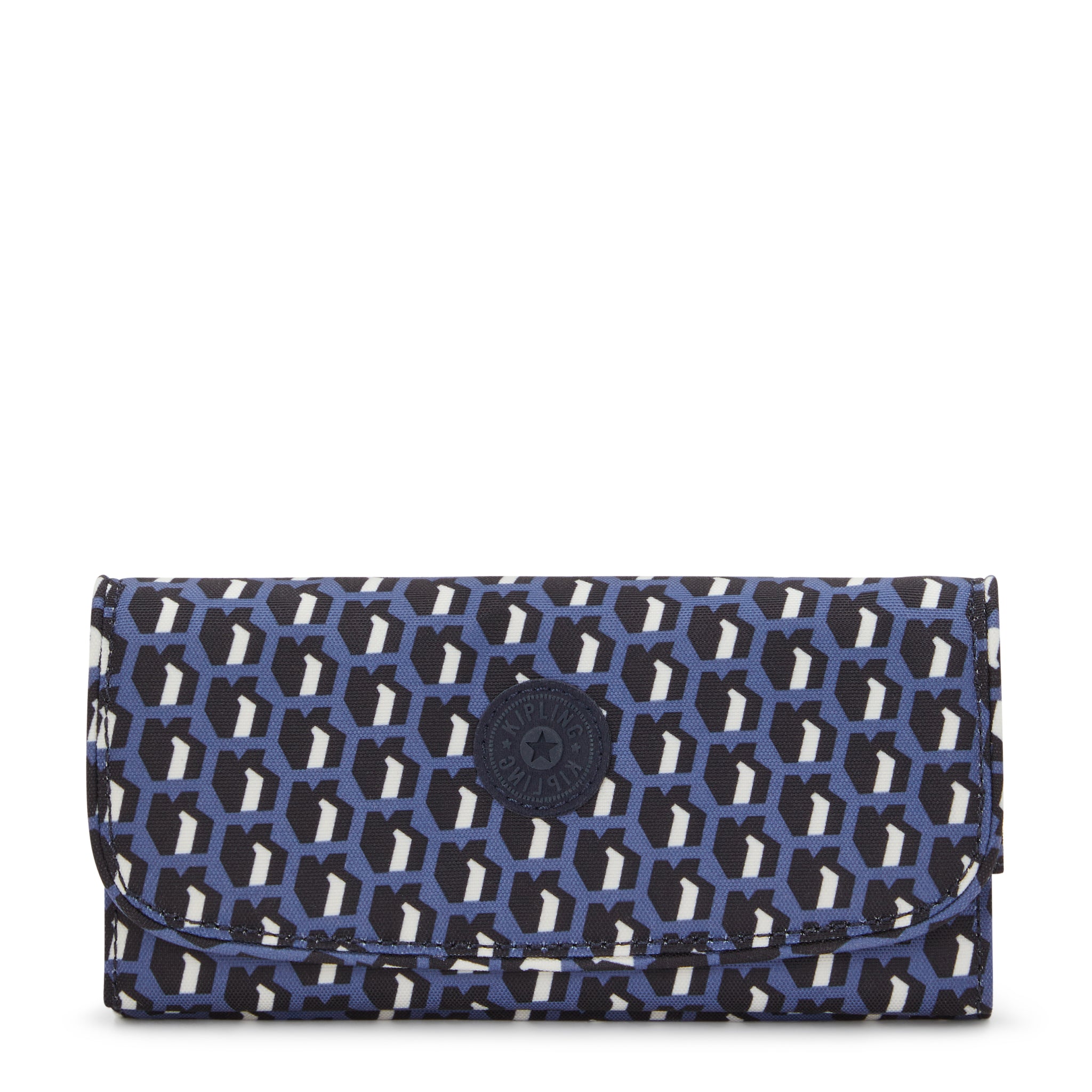 Kipling Money Land 3D K Blue Large Wallet I4437-4JS
