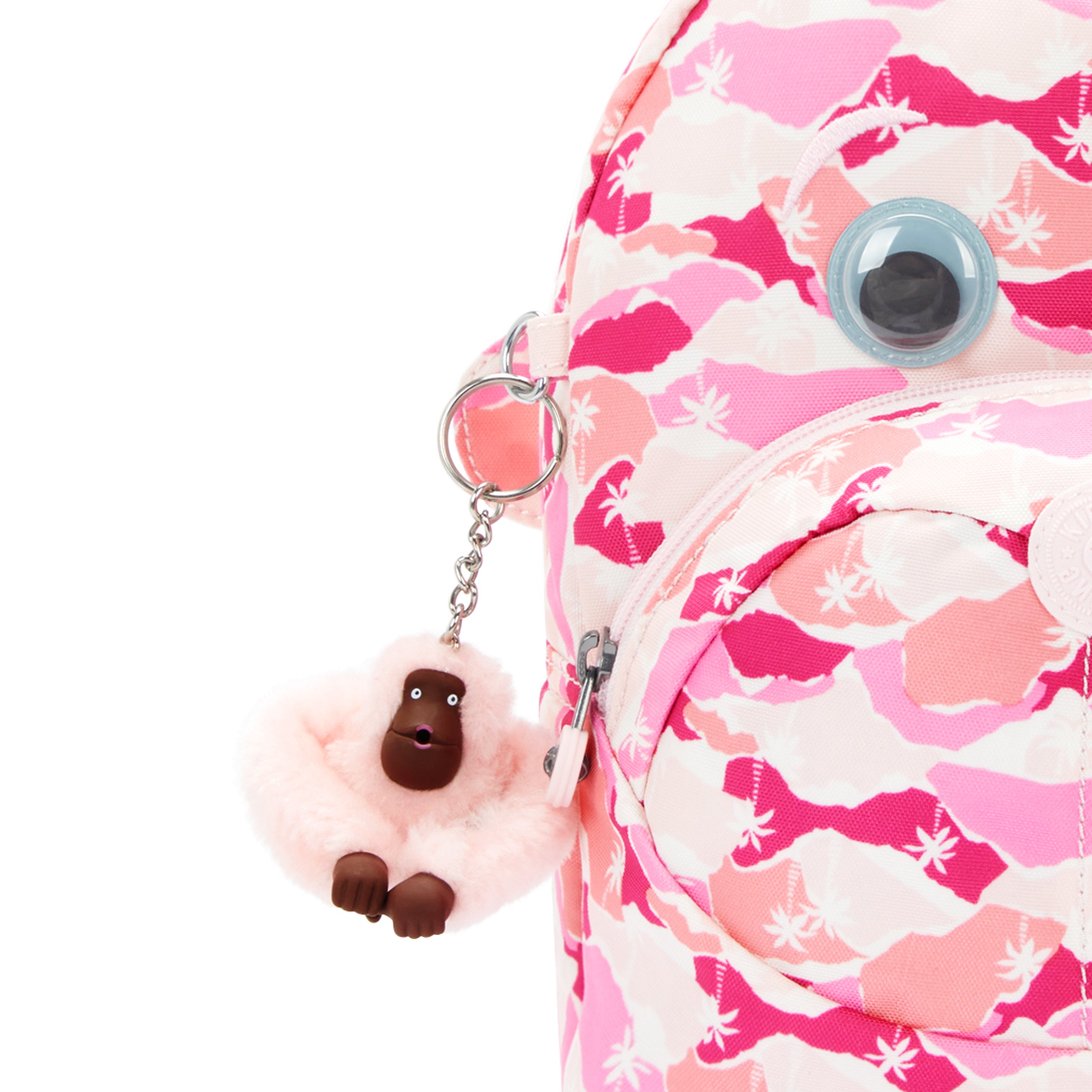 حقيبة ظهر Kipling Faster Pink Palm للأطفال I4503-1BV