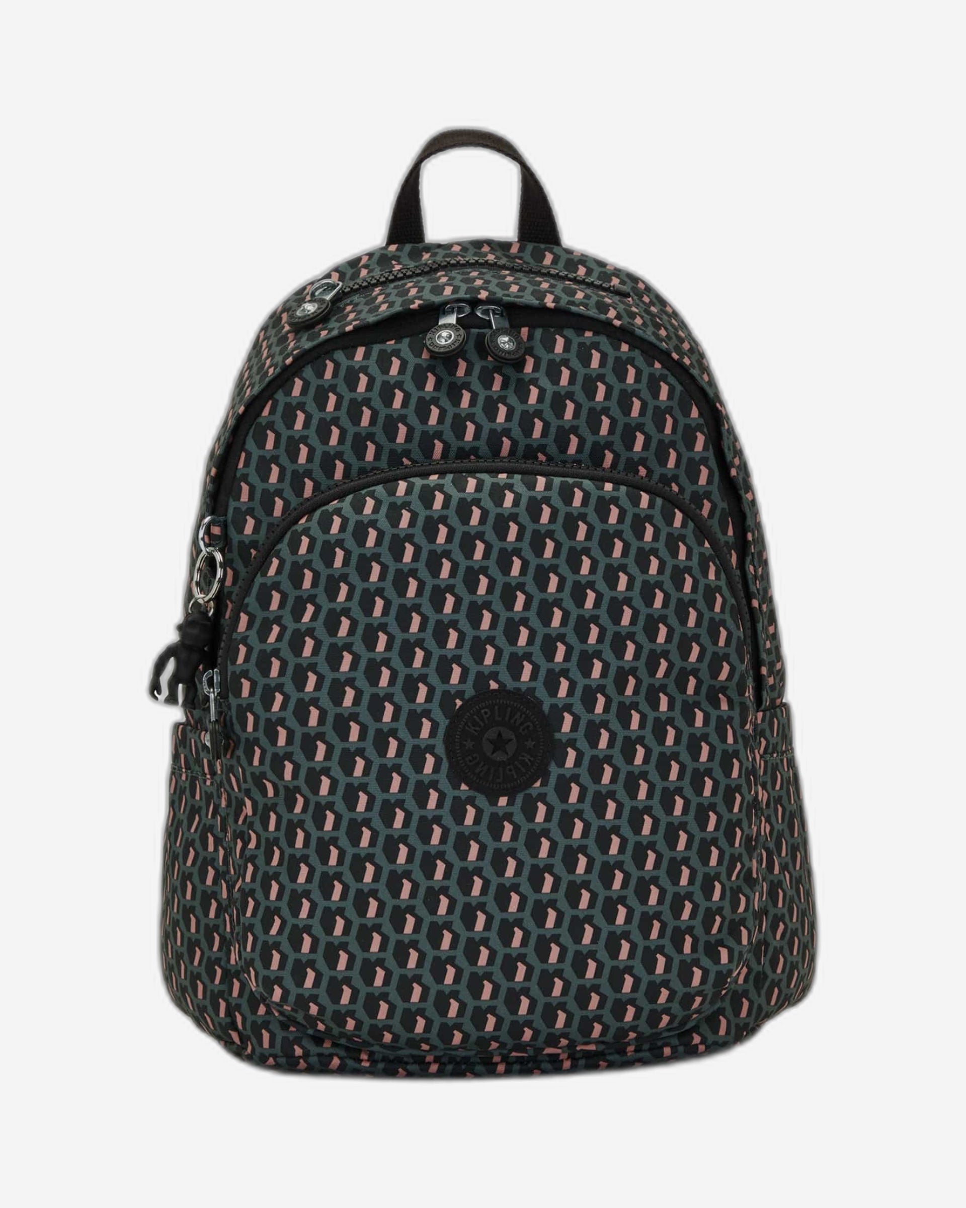 حقيبة ظهر كيبلينج ديليا 3D K وردية متوسطة الحجم C2I4528-E1A