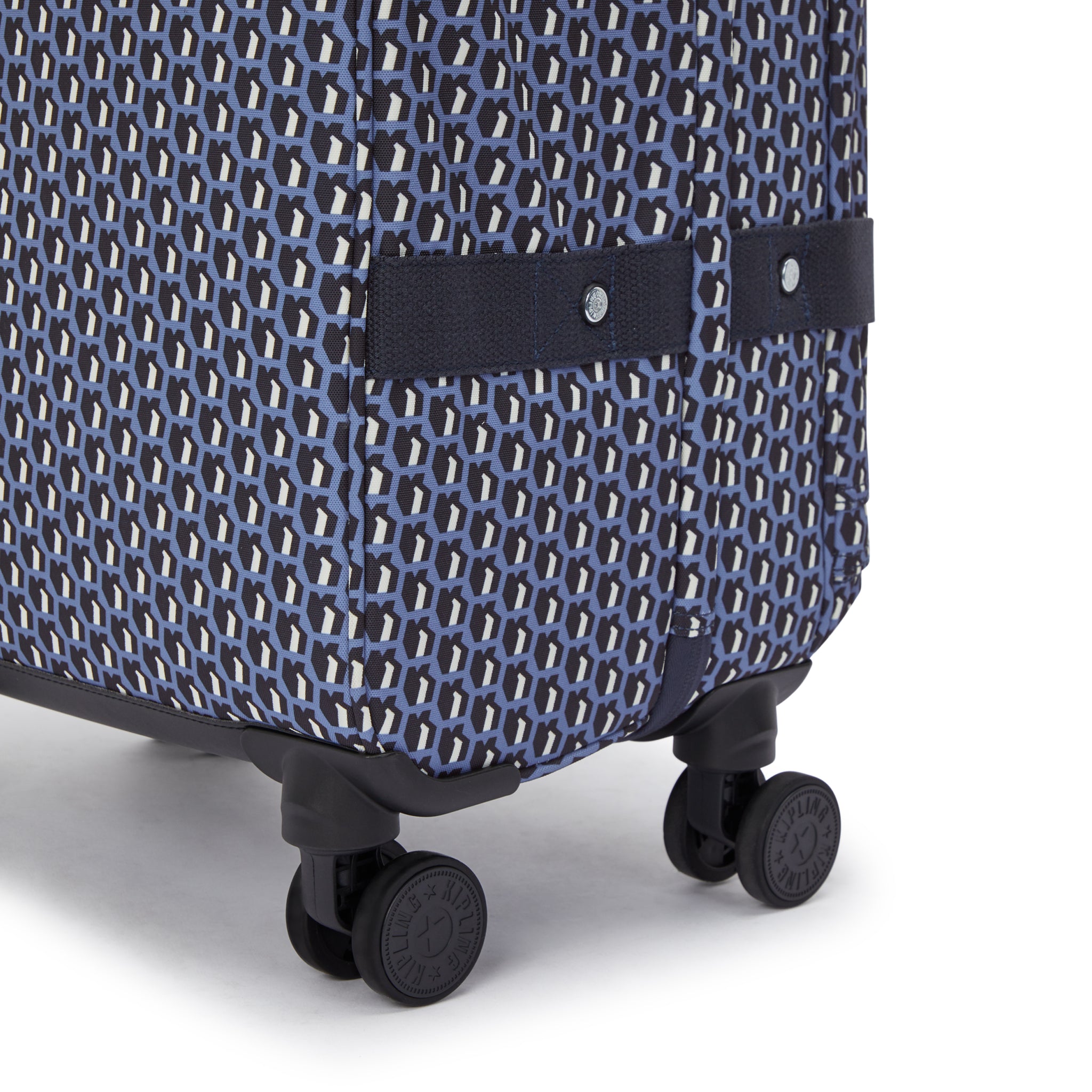 حقيبة سفر كيبلينج سبونتانيوس M 3D K زرقاء متوسطة الحجم بعجلات I4556-4JS