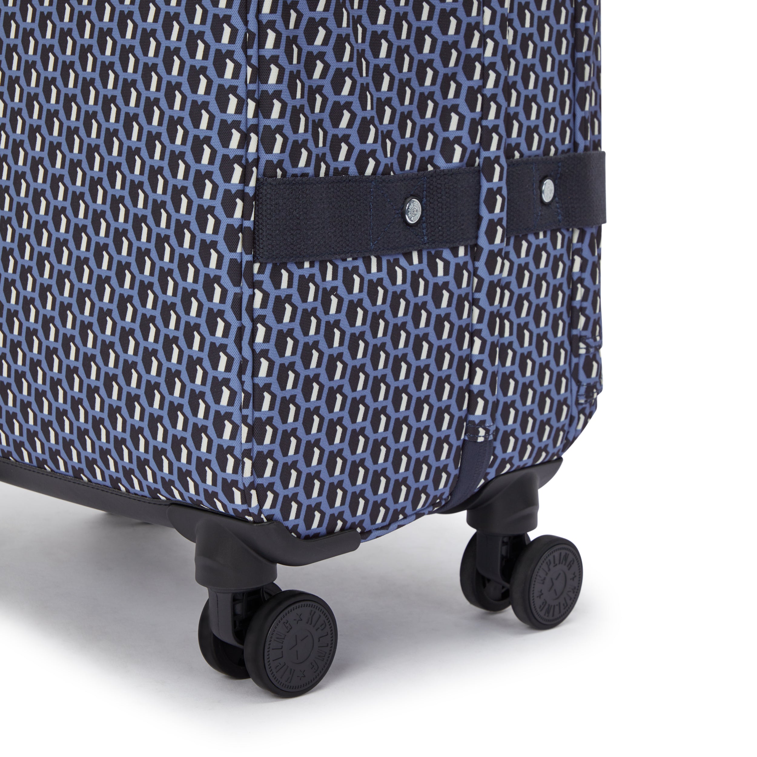 حقيبة سفر كيبلينج سبونتانيوس M 3D K زرقاء متوسطة الحجم بعجلات I4556-4JS