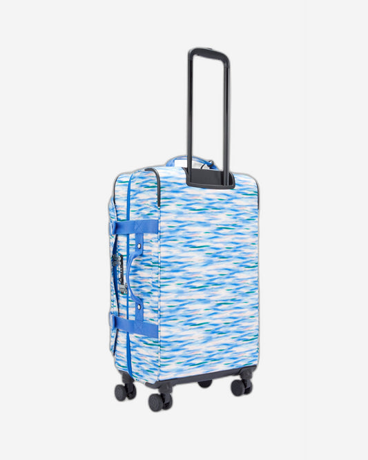 حقيبة سفر كيبلينج سبونتانيوس متوسطة الحجم بعجلات، لون أزرق مخفف، C2I4556-TX9