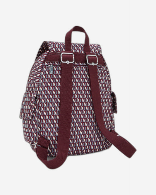 حقيبة ظهر Kipling City Pack S 3Dk Wine Small I4581-1PB