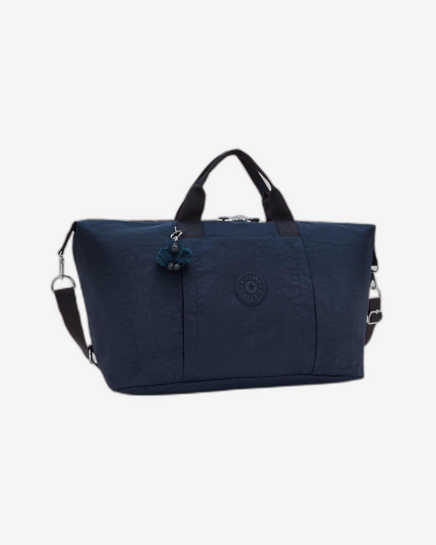 حقيبة عطلة نهاية الأسبوع الكبيرة Kipling Bori Blue Bleu 2 (مع جيب ترولي وحزام كتف قابل للإزالة) I4582-96V