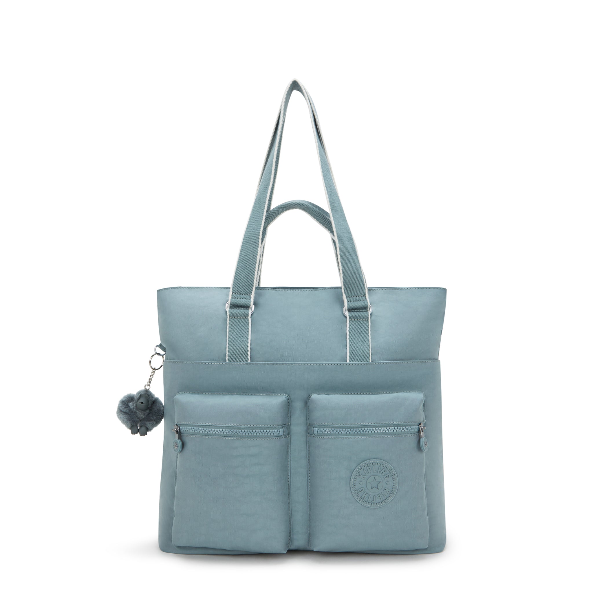 KIPLING Large tote Unisex Relaxed Grey India I4609-3NL