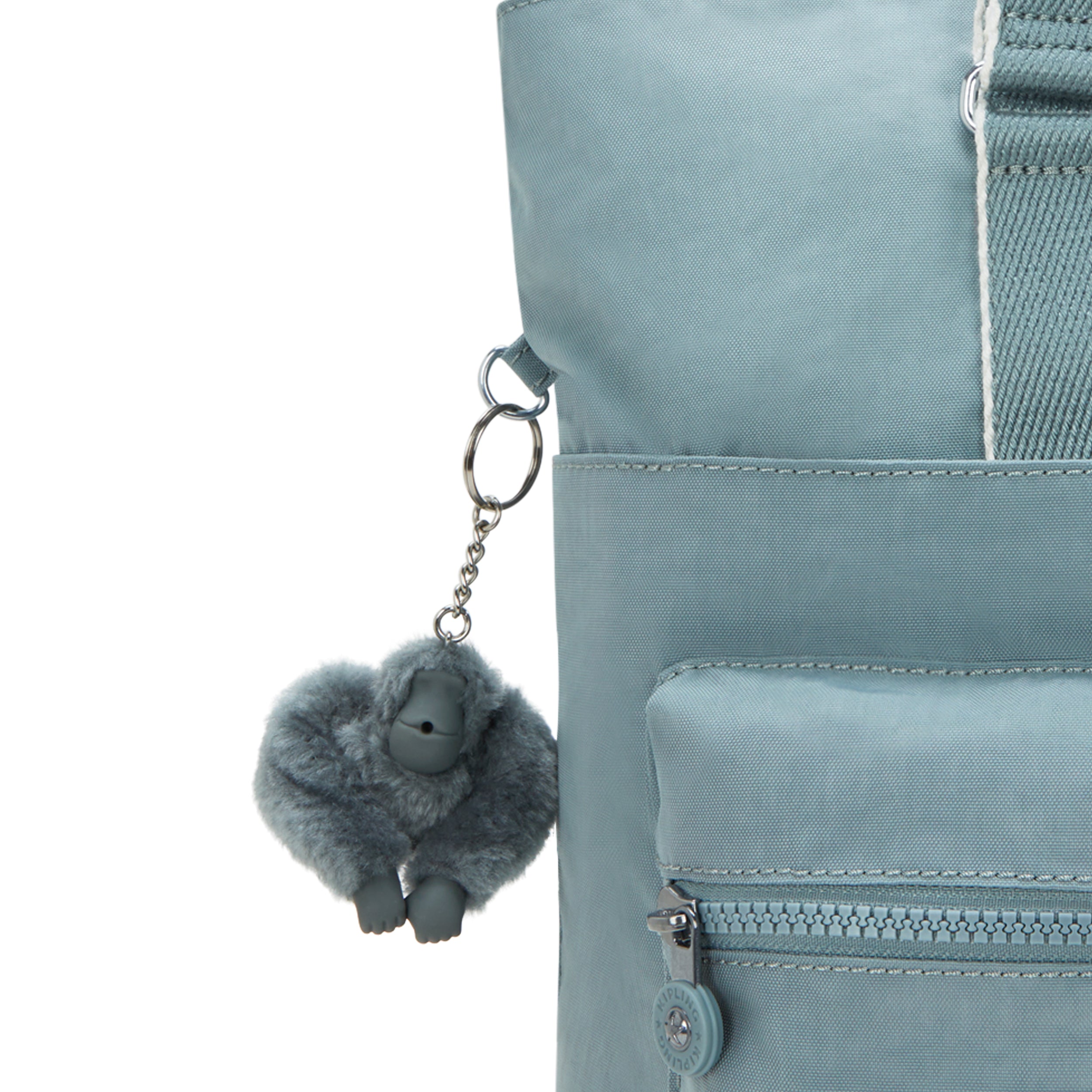 حقيبة كيبلينج إنديا رمادية مريحة كبيرة I4609-3NL