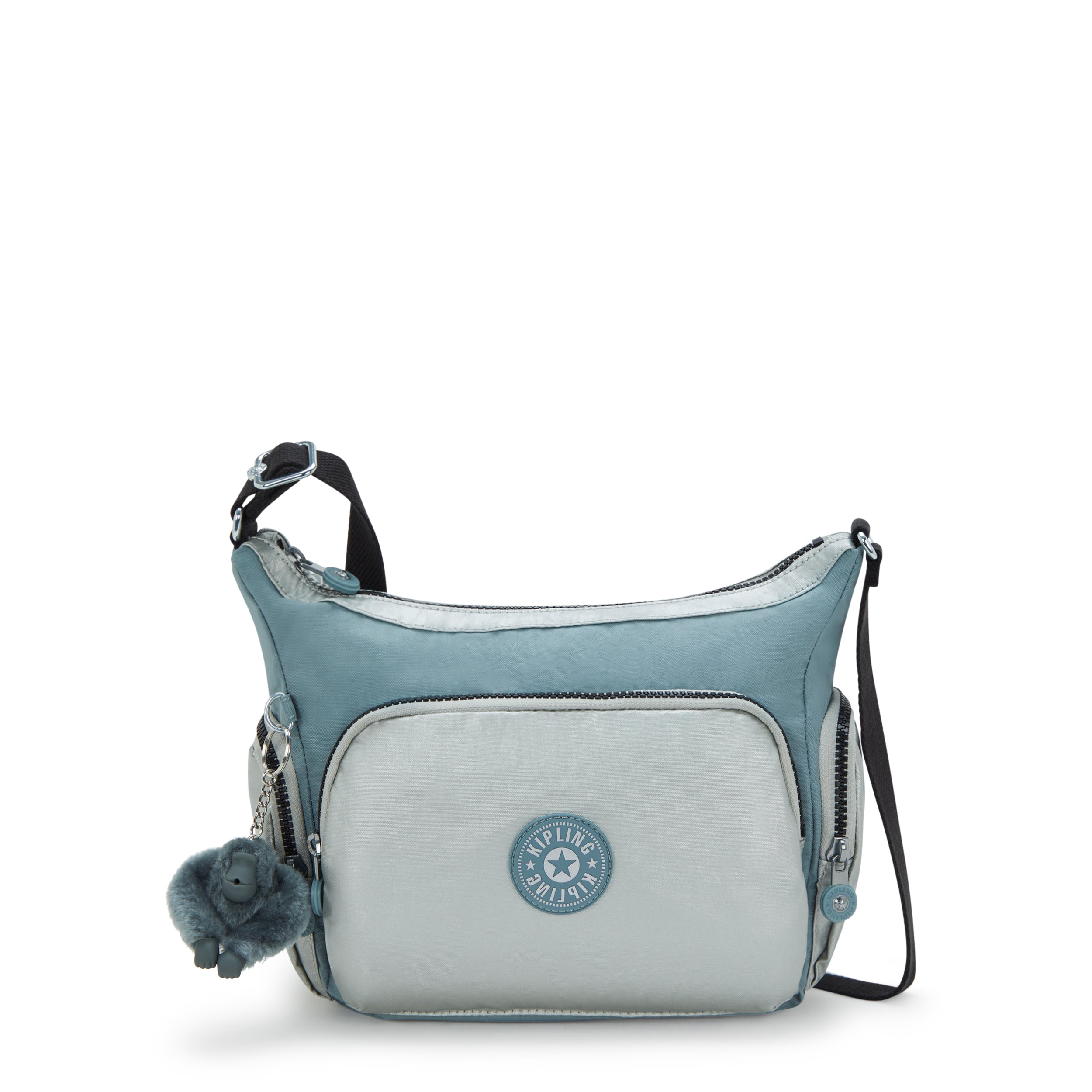 KIPLING Medium crossbody Female Relaxed Grey Bl Gabb S I4611-3FM