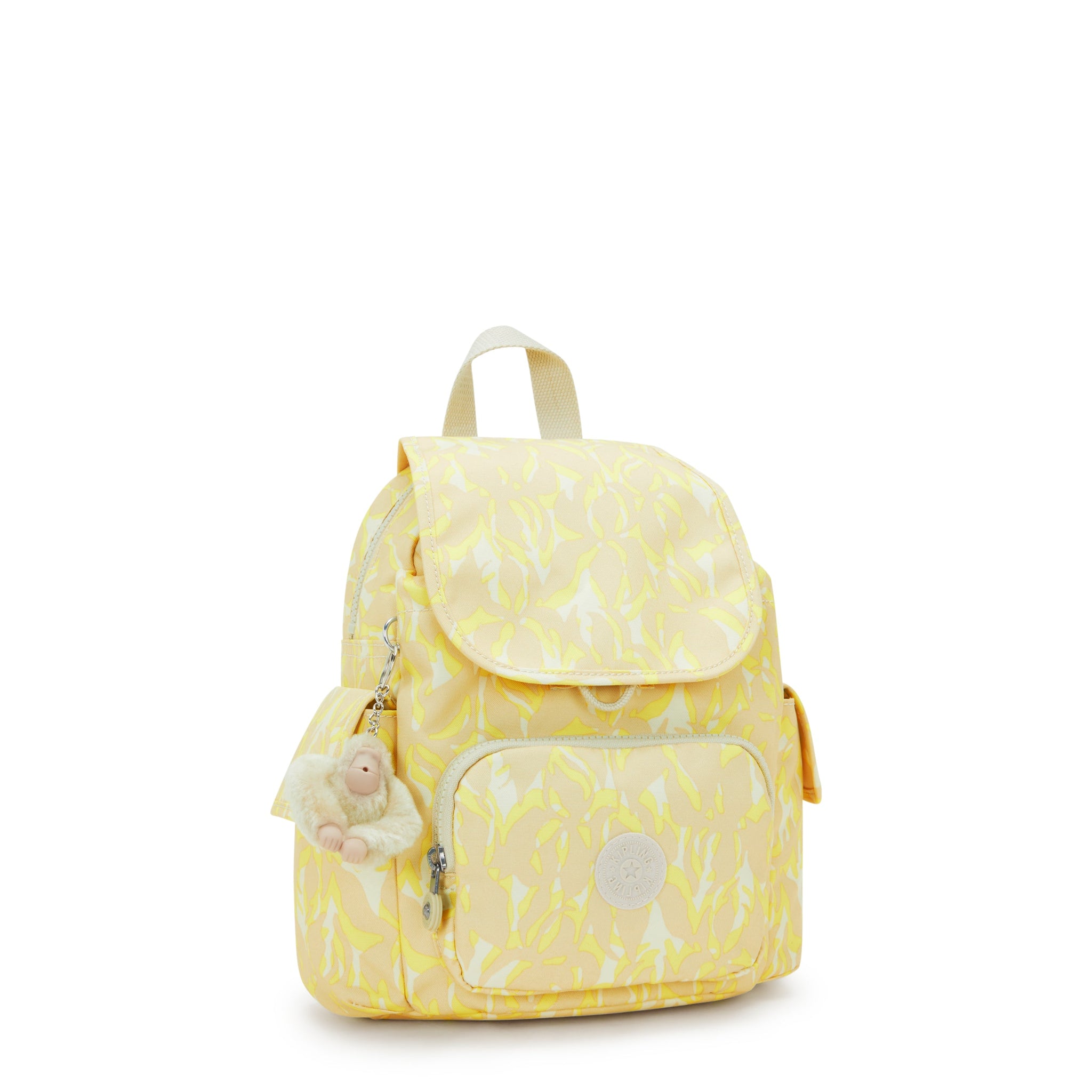 حقيبة ظهر Kipling City Pack Mini Palm Mood Sun الصغيرة I4628-4DP