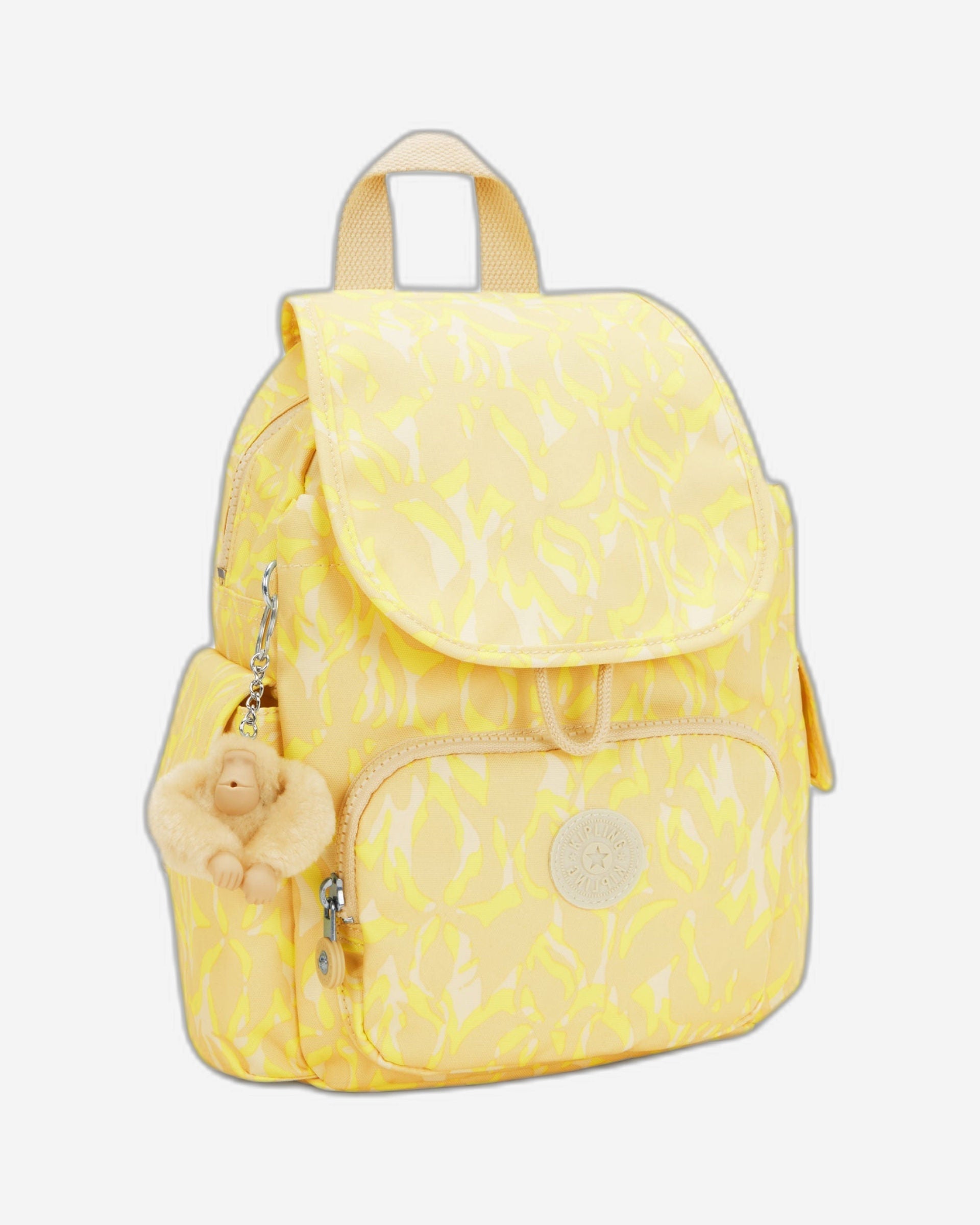 حقيبة ظهر Kipling City Pack Mini Palm Mood Sun الصغيرة I4628-4DP