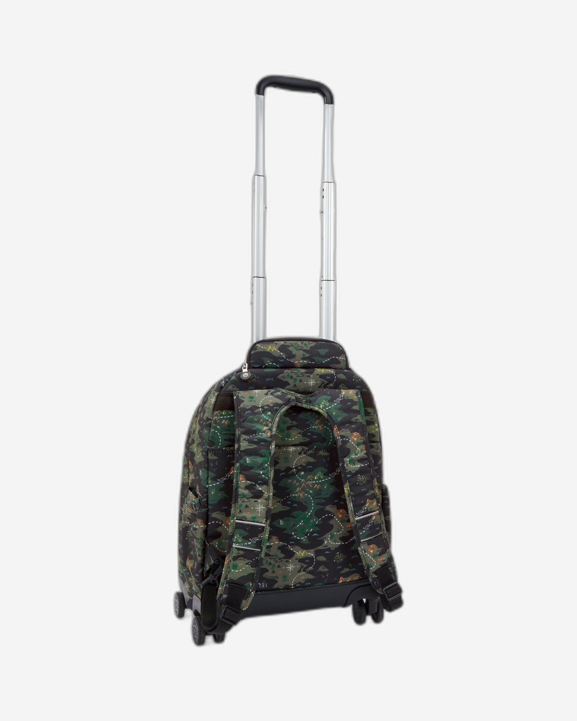 حقيبة ظهر KIPLING New Zea Camo Treasure Large ذات العجلات (مع حماية للكمبيوتر المحمول) I4674-3PB