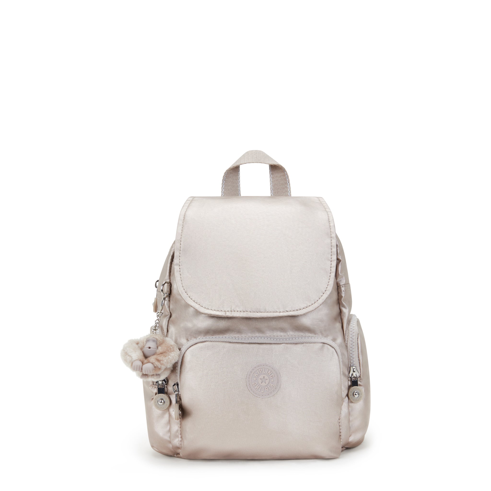 Kipling City Zip Mini Metallic Glow Mini Backpack C2I4697-48I