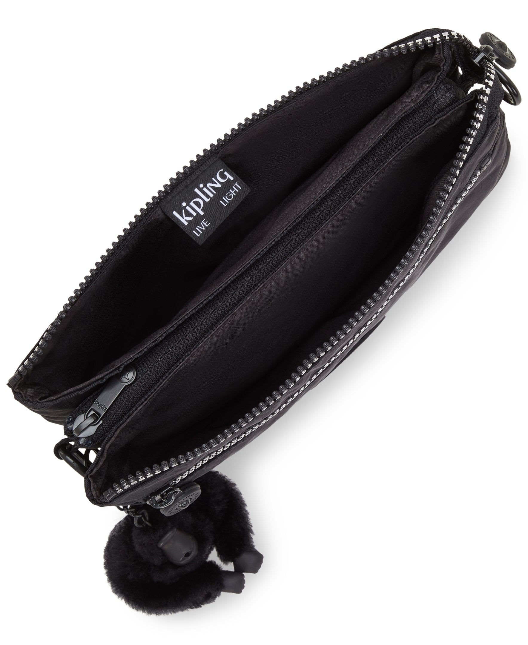 حقيبة كيبلينج ريري زيب غلوريوس فضية صغيرة متقاطعة I4745-9SB