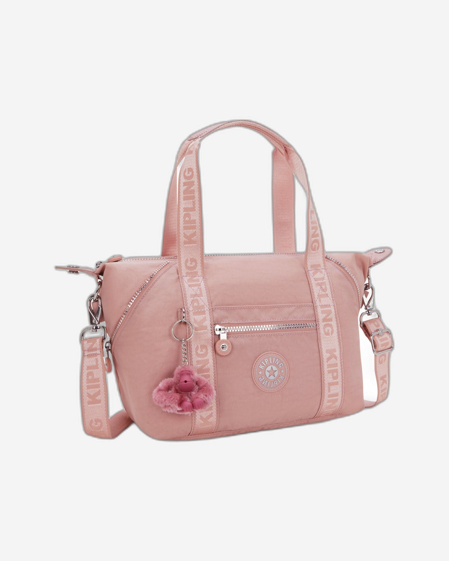 حقيبة يد Kipling Art Mini Glorious Pink صغيرة (مع حزام كتف قابل للإزالة) I4781-8HB