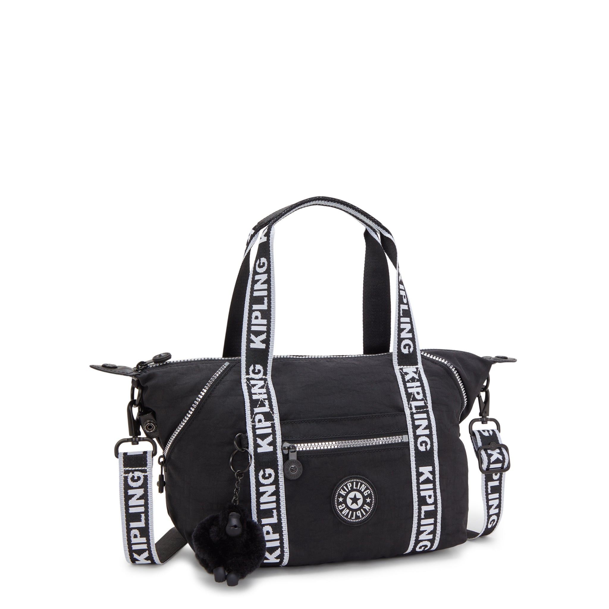 حقيبة يد كيبلينج آرت ميني جلوريوس فضية صغيرة I4781-9SB