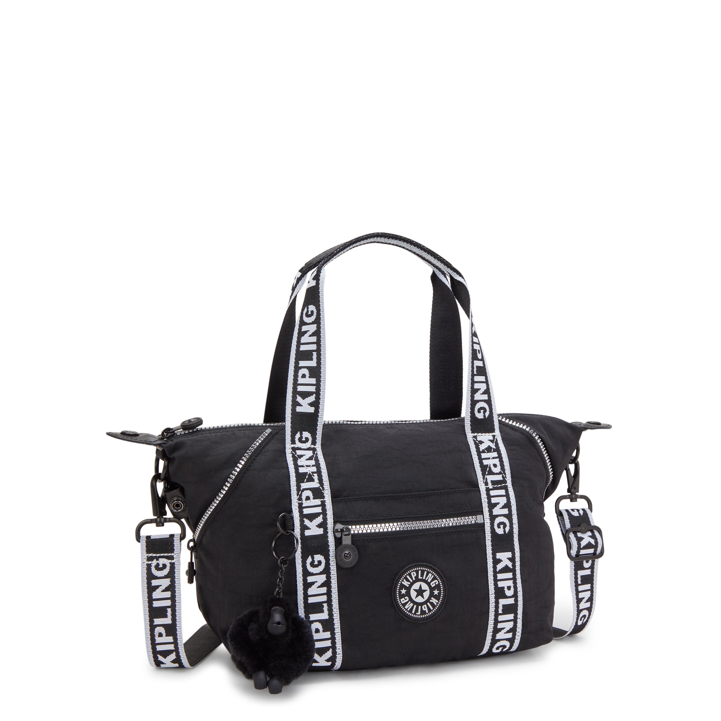 حقيبة يد كيبلينج آرت ميني جلوريوس فضية صغيرة I4781-9SB