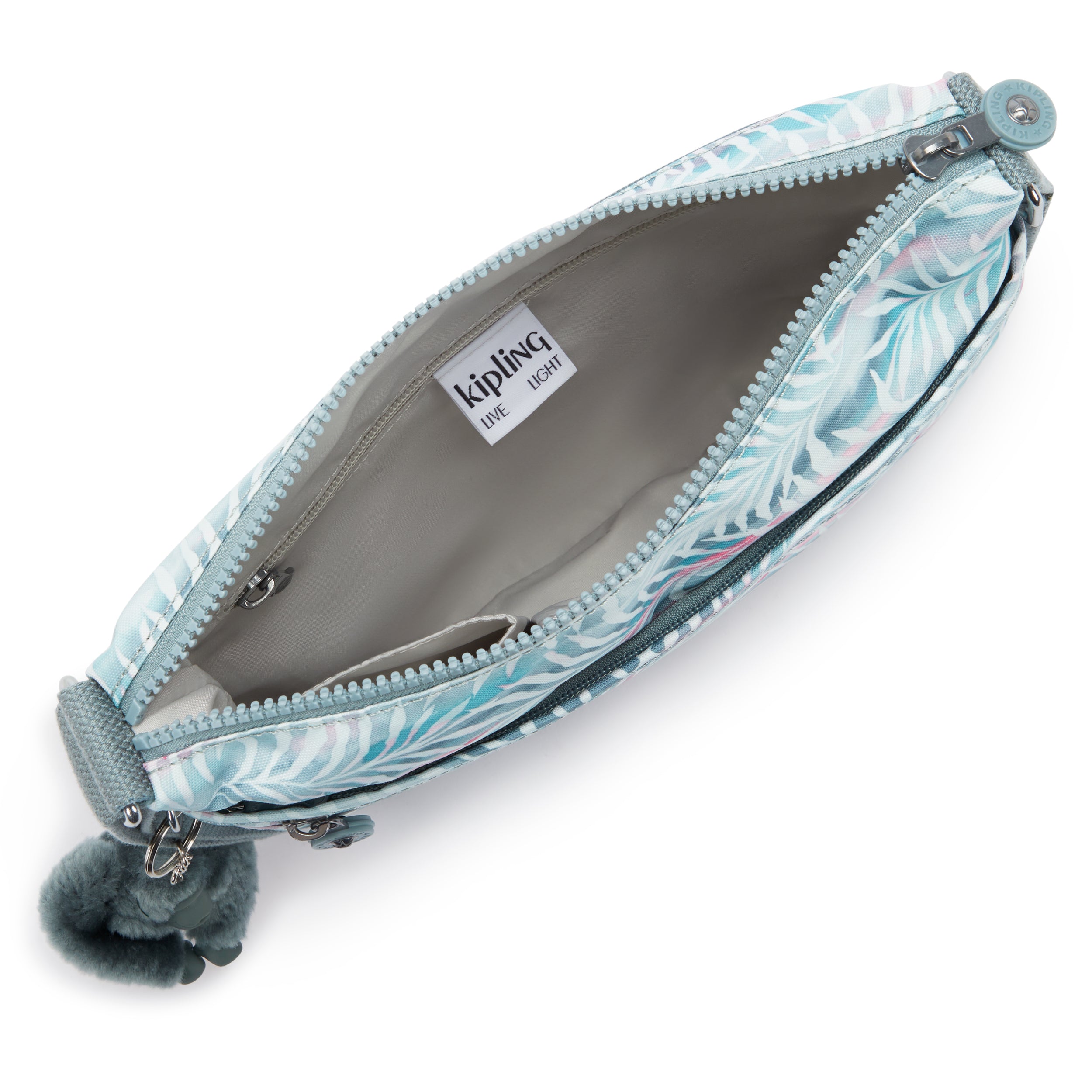 حقيبة كروس بودي متوسطة الحجم من كيبلينج أرتو بنقشة أوراق النخيل I4854-3QN