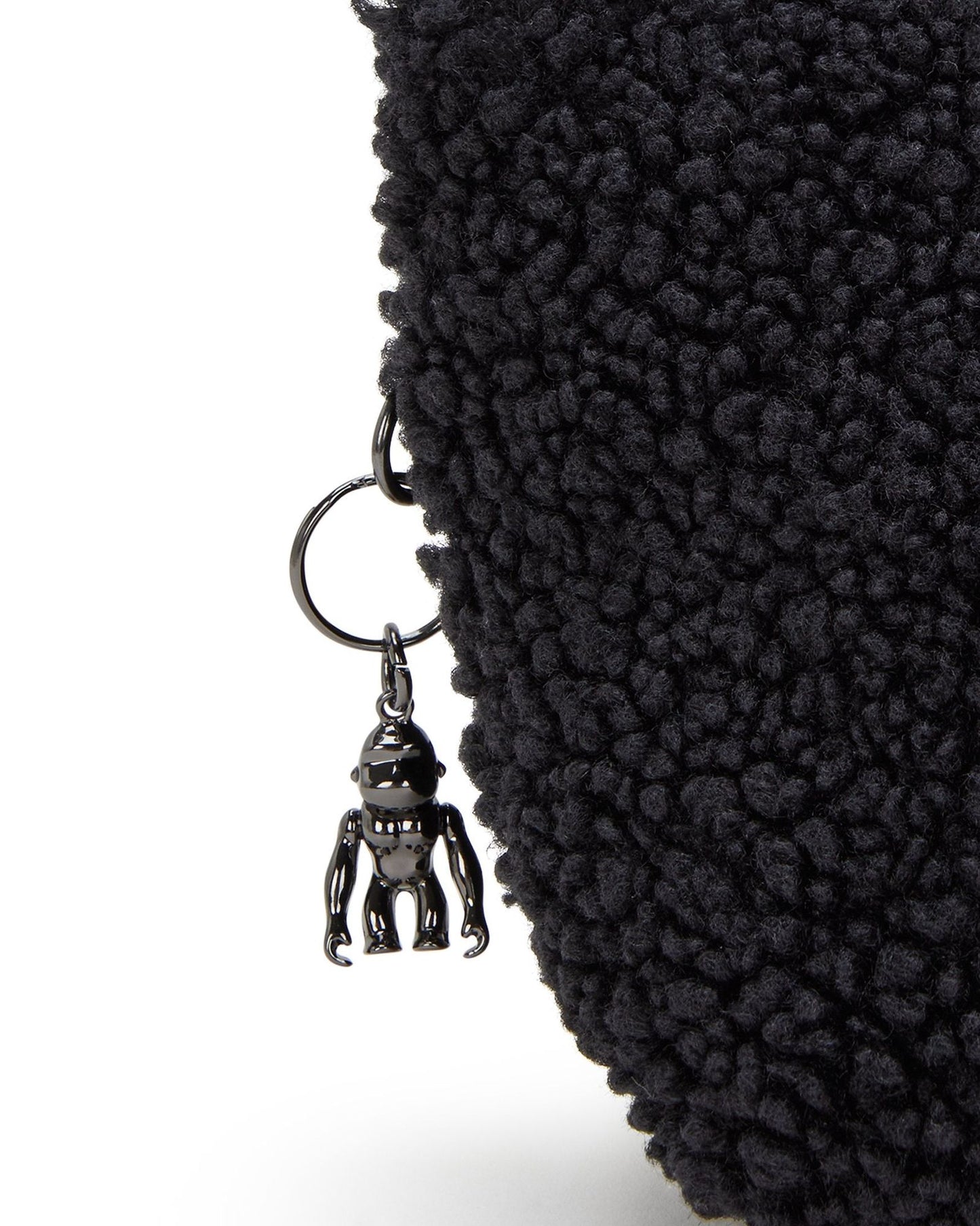 حقيبة كتف صغيرة Kipling Ayna Black Fuzz I4894-5PF