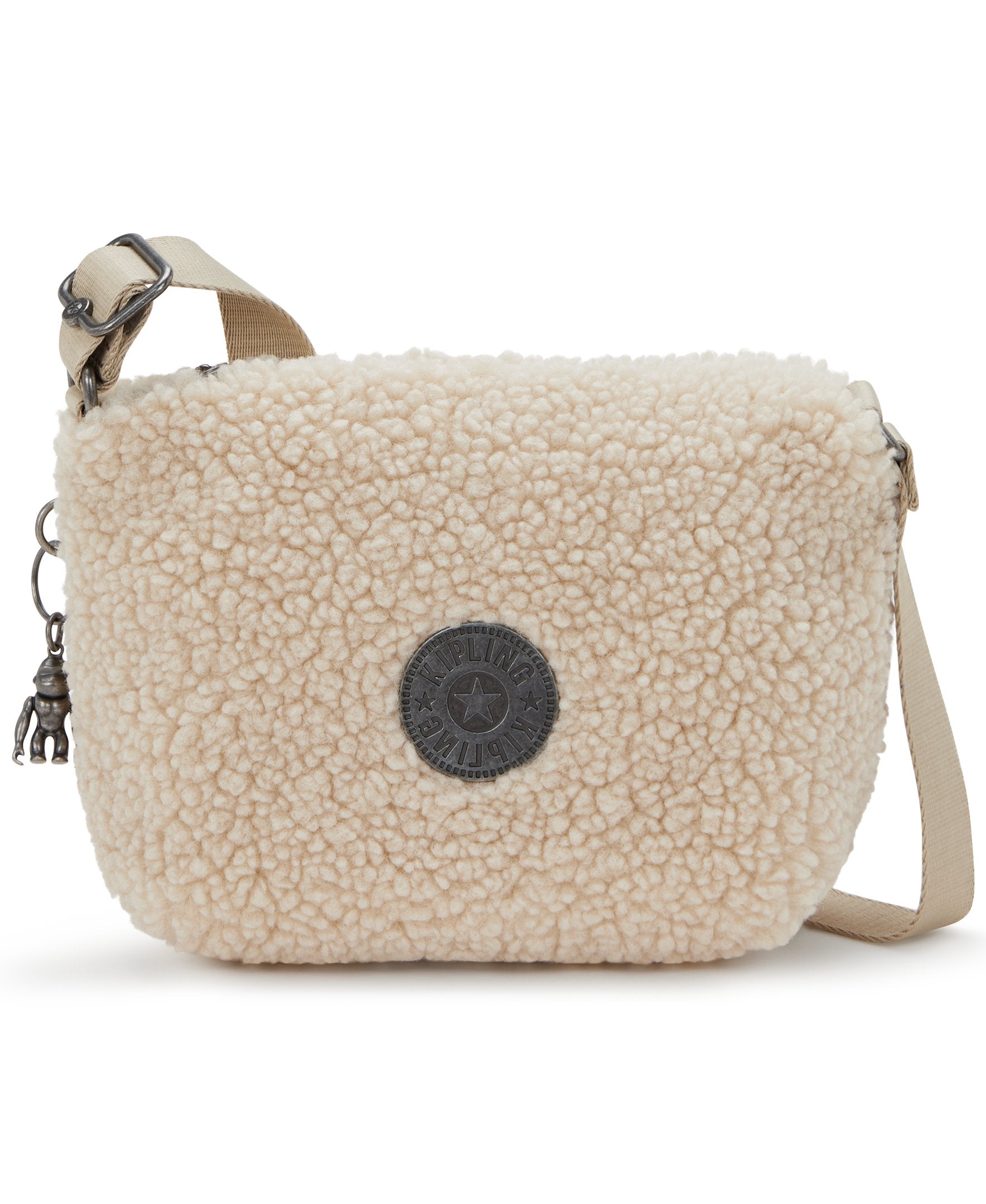 Kipling Ayna Natural Fuzz Small Crossbody Bag I4894-8PF