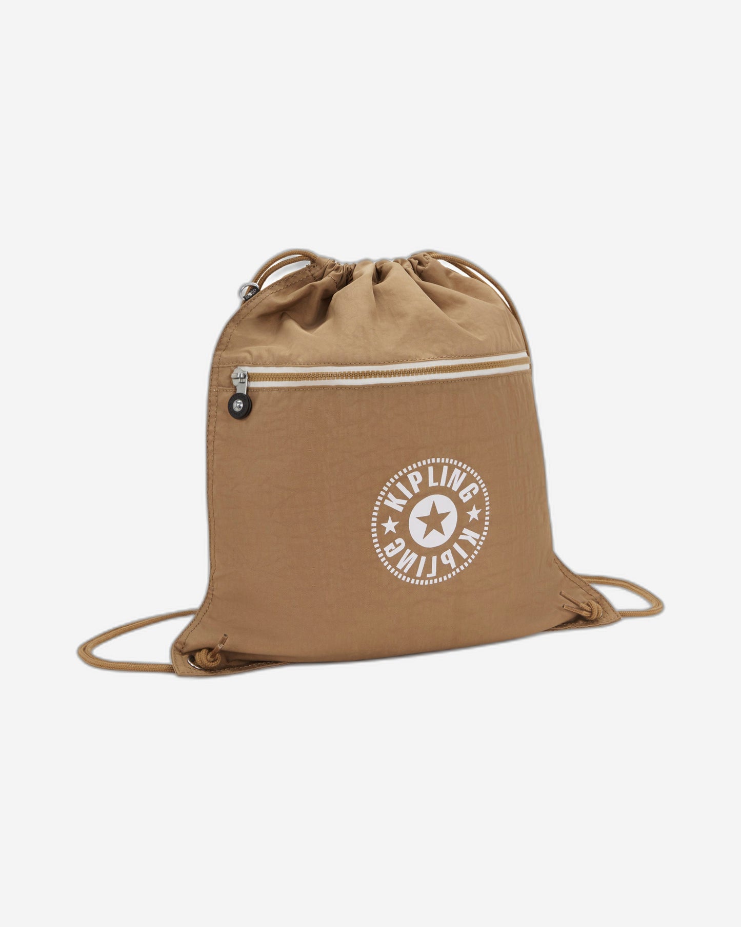 حقيبة ظهر Kipling Supertaboo Early Tan C متوسطة الحجم (مع رباط) I4971-7CT