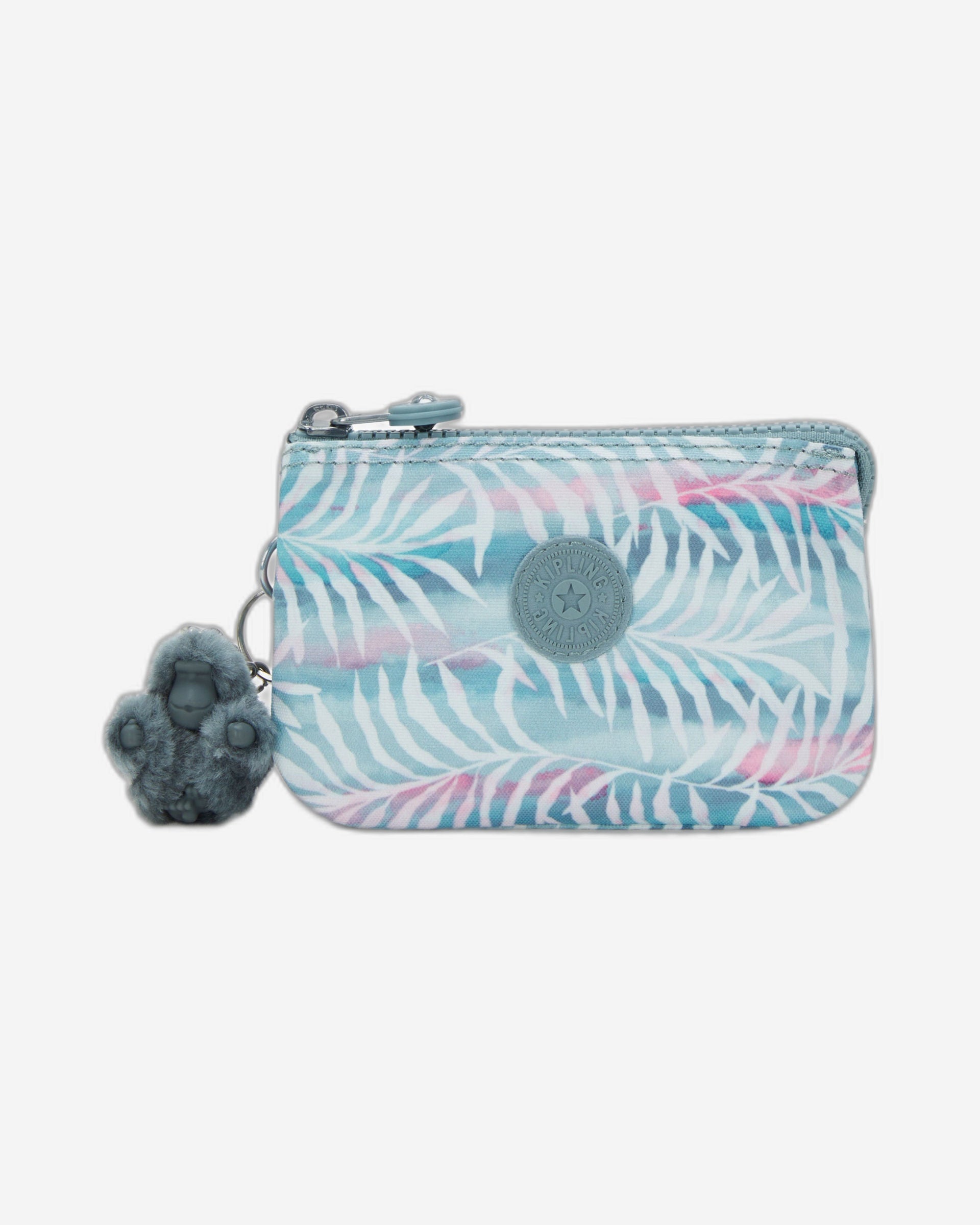 محفظة كيبلينج كرييتيفيتي إس الصغيرة بنقشة أوراق النخيل I5159-3QN