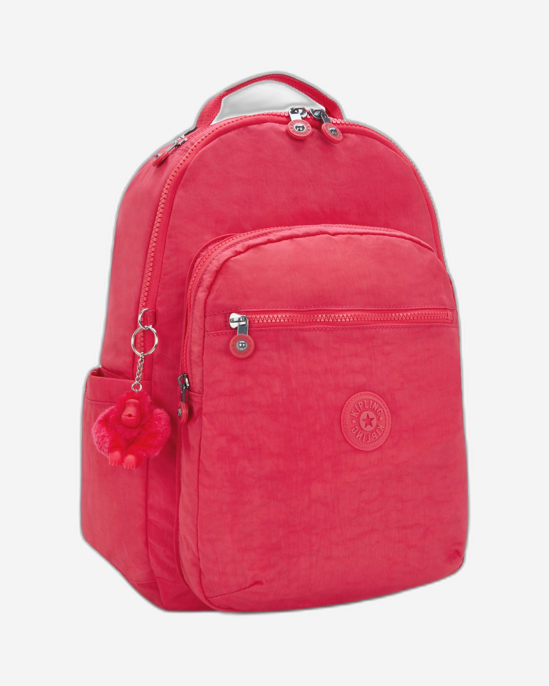 حقيبة ظهر كيبلينج سيول ريزورت وردية كبيرة I5210-1BN