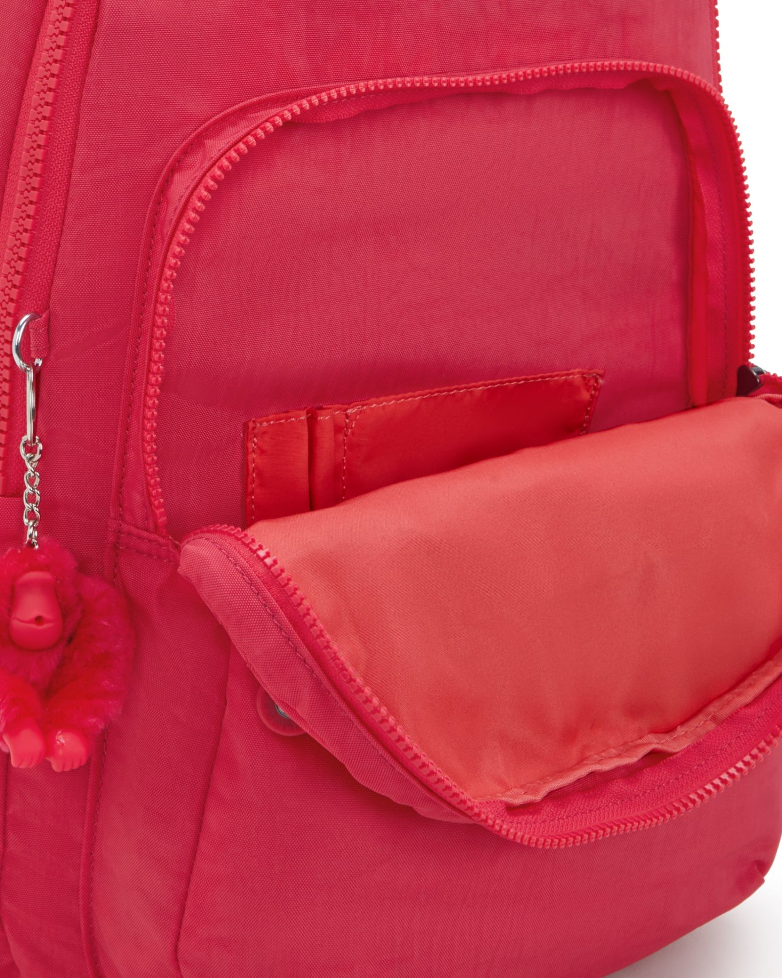 حقيبة ظهر كيبلينج سيول ريزورت وردية كبيرة I5210-1BN