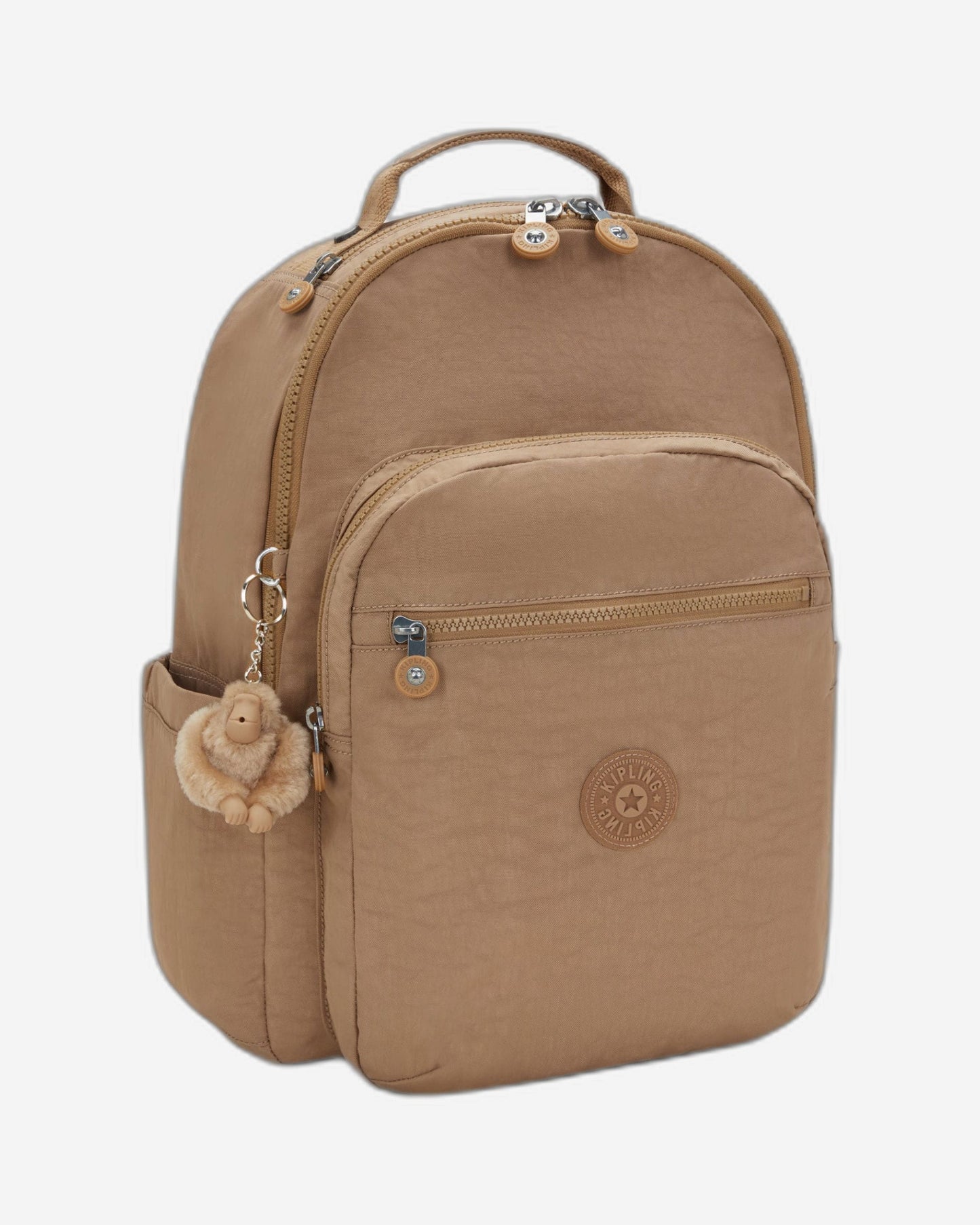 Kipling Seoul Early Tan حقيبة ظهر كبيرة I5210-7CN