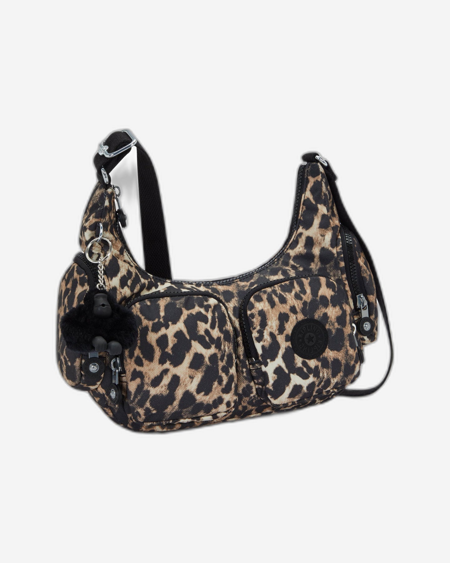 حقيبة Kipling Rikka S Wild Leopard صغيرة متقاطعة I5271-6JP