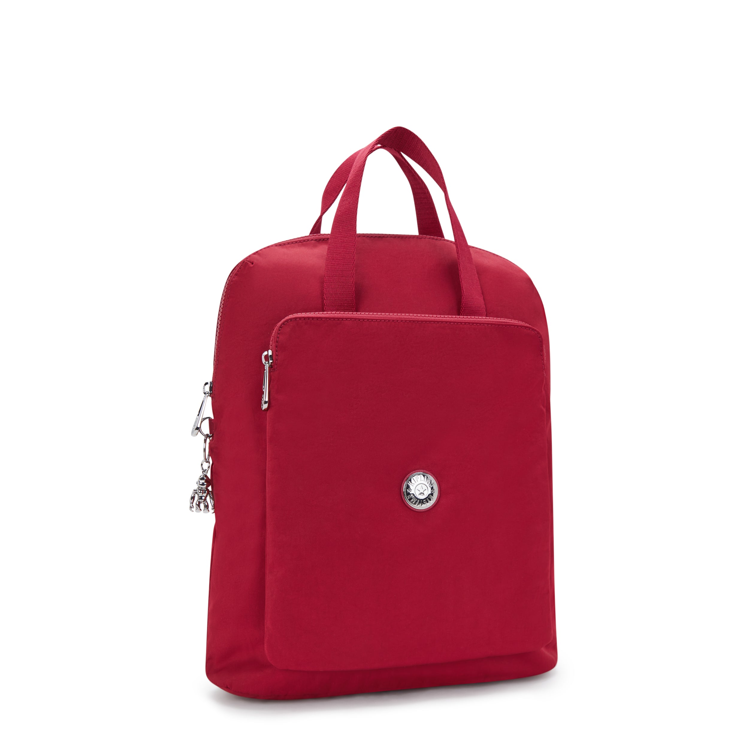 حقيبة ظهر Kipling Kazuki Red Red Wine مع جراب كمبيوتر محمول I5306-6SE