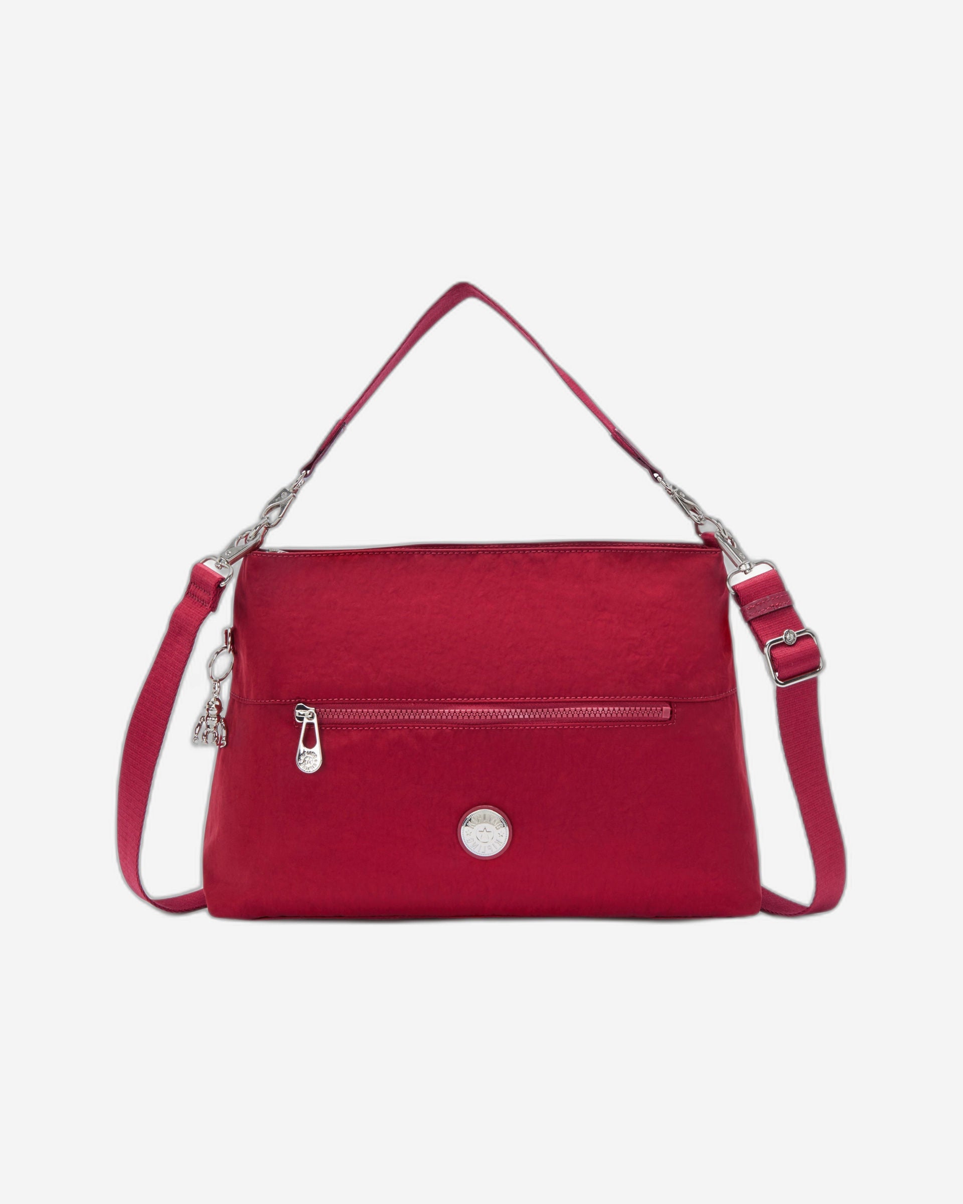 حقيبة كتف Kipling Pollie M Red Red Wine متوسطة الحجم I5346-6SE