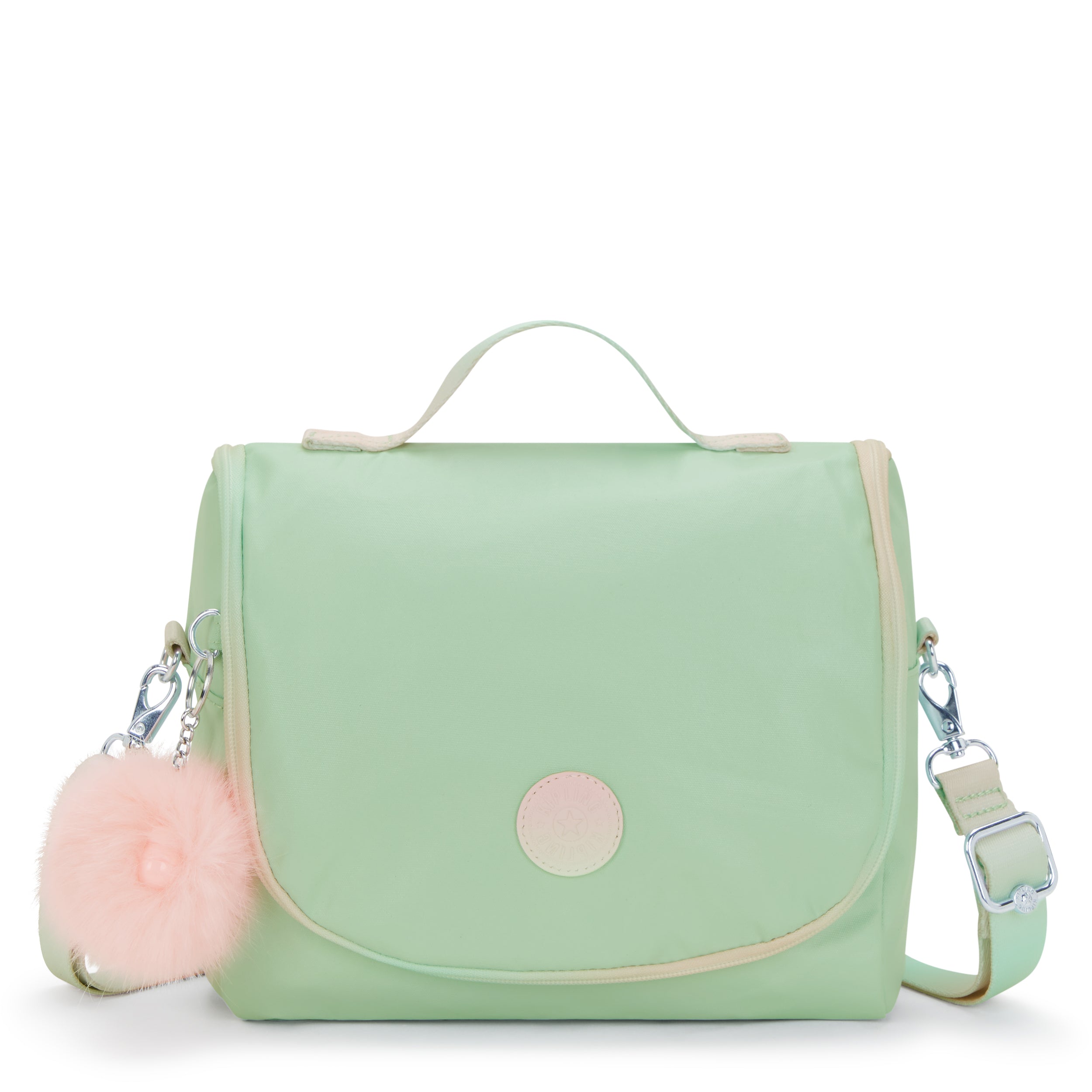 KIPLING-New Kichirou-Large lunchbox (with trolley sleeve)-Soft Green Met-I5356-5KY